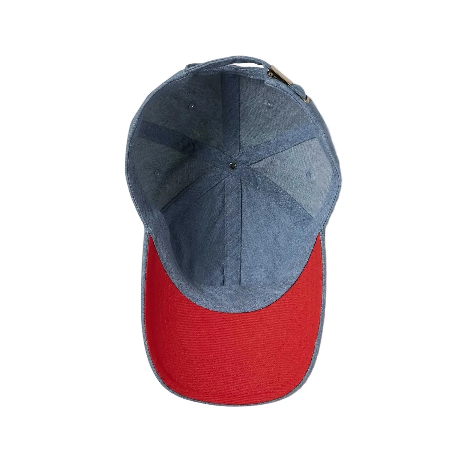 Americana Denim Baseball Cap - Image 4