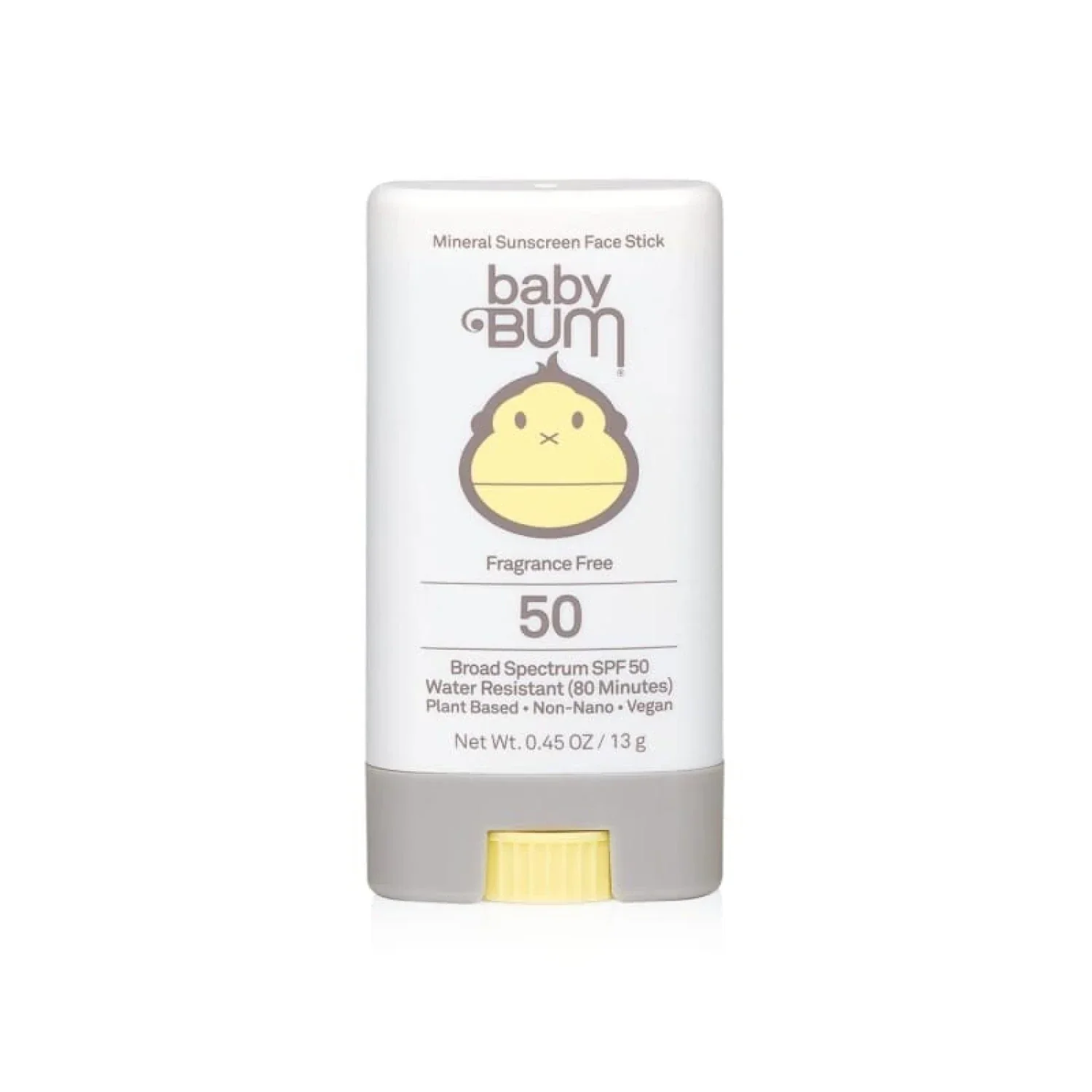 Baby Bum SPF 50 Mineral Sunscreen Face Stick - Fragrance Free