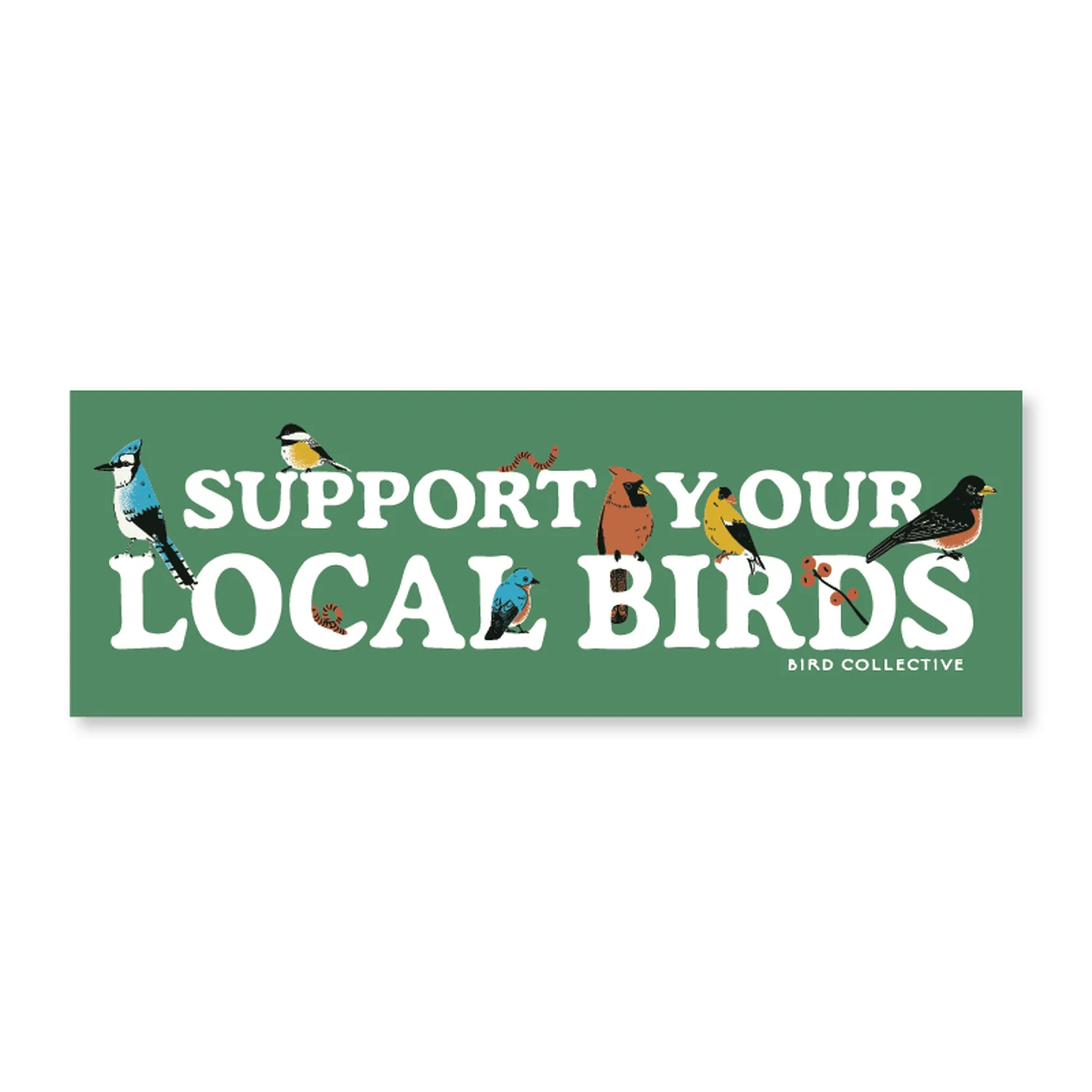 Backyard Birds Sticker