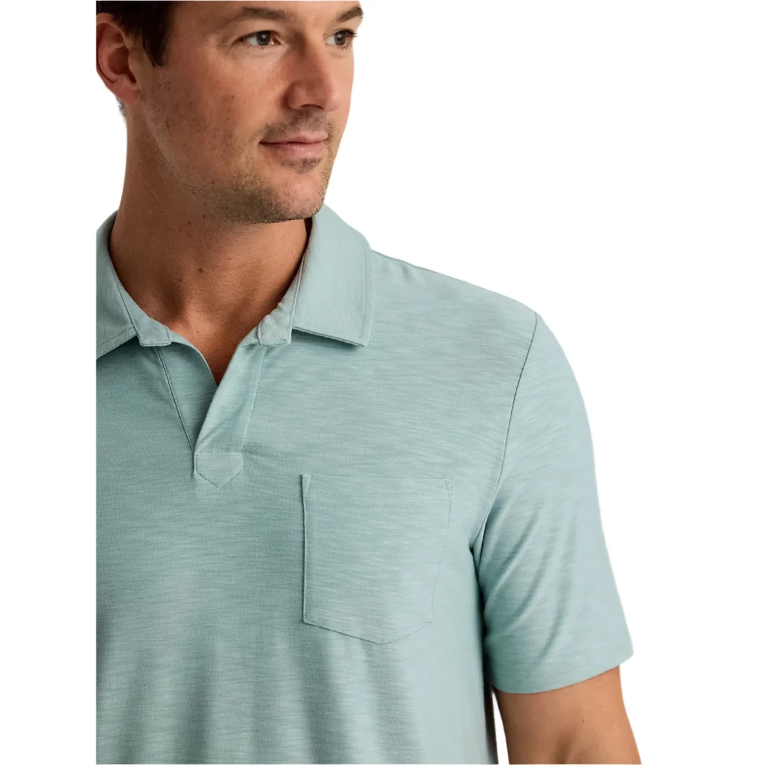 Men's Bamboo Slub Polo II - Image 11