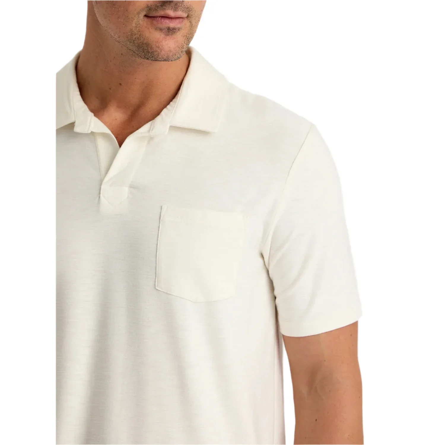 Men's Bamboo Slub Polo II - Image 3
