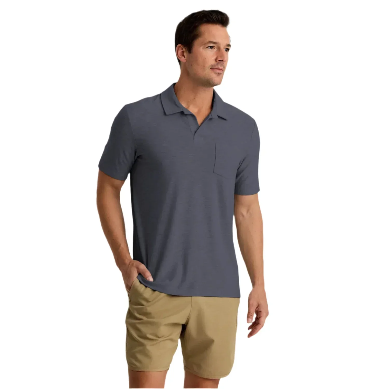 Men's Bamboo Slub Polo II - Image 5
