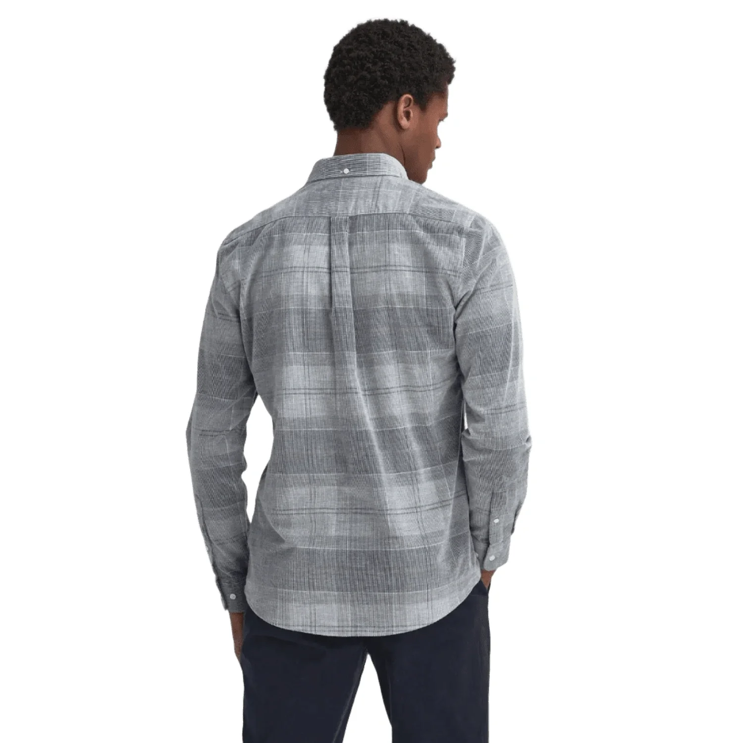 Men's Blair Tailored Tartan Corduroy Shirt - Image 11