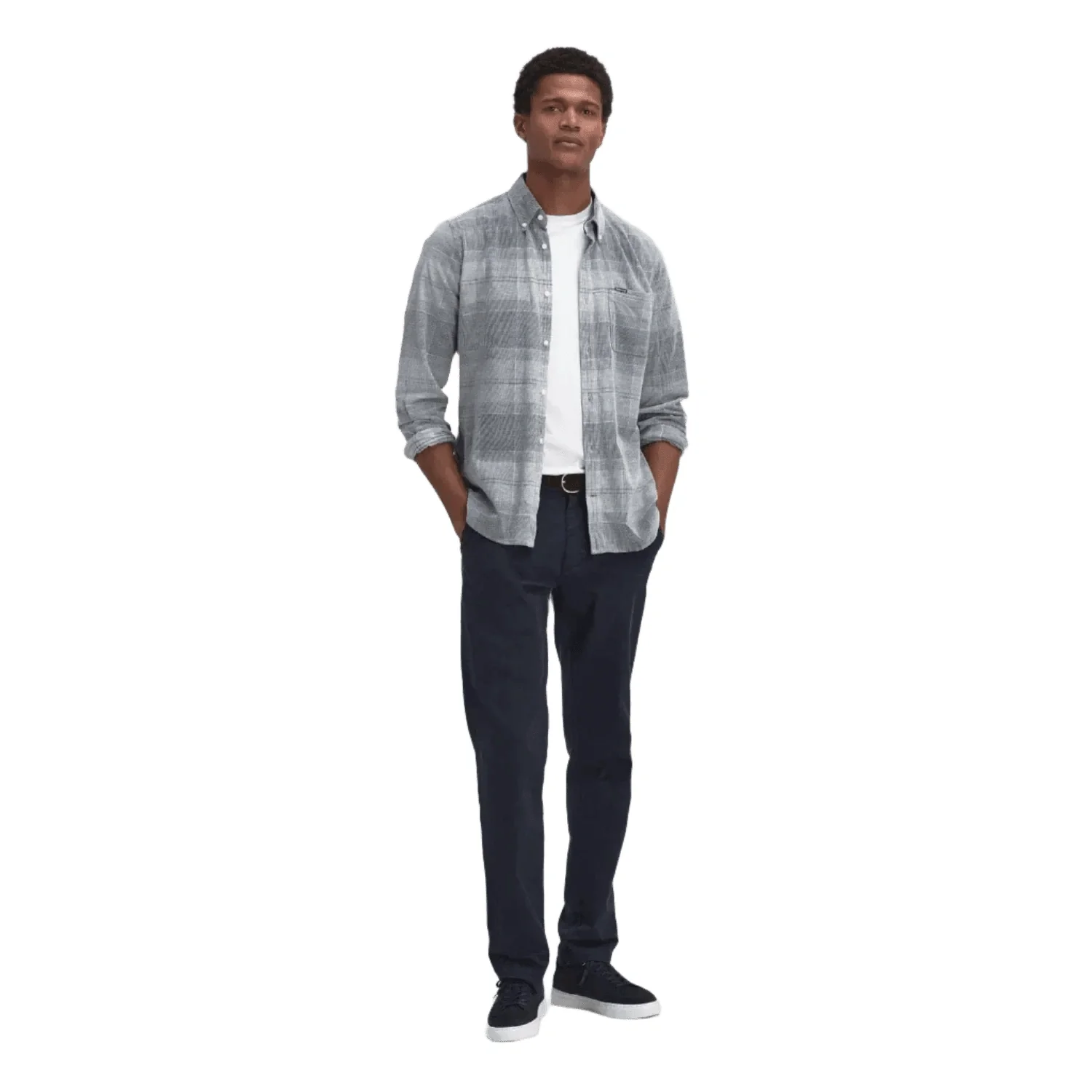 Men's Blair Tailored Tartan Corduroy Shirt - Image 14