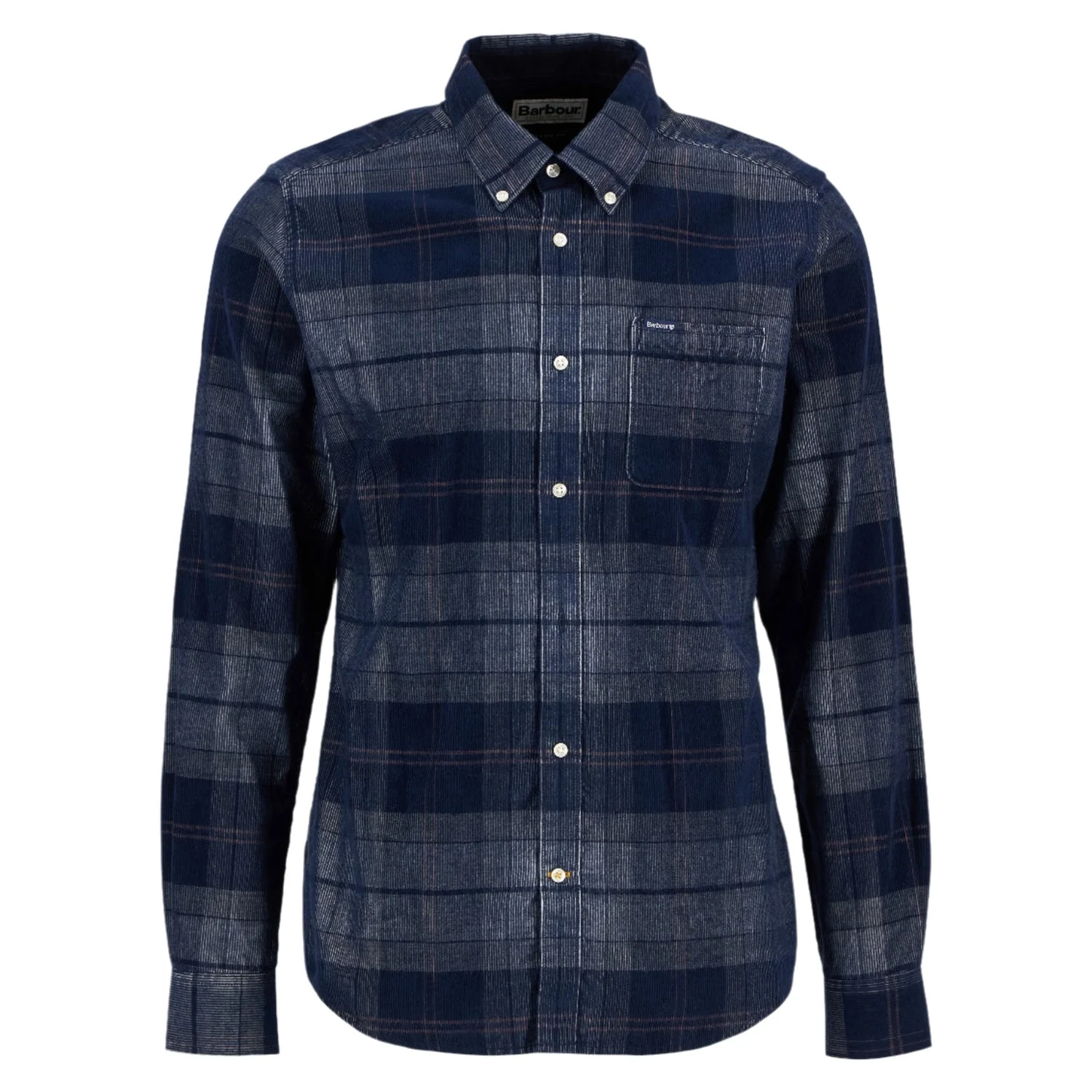 Men's Blair Tailored Tartan Corduroy Shirt - Image 2