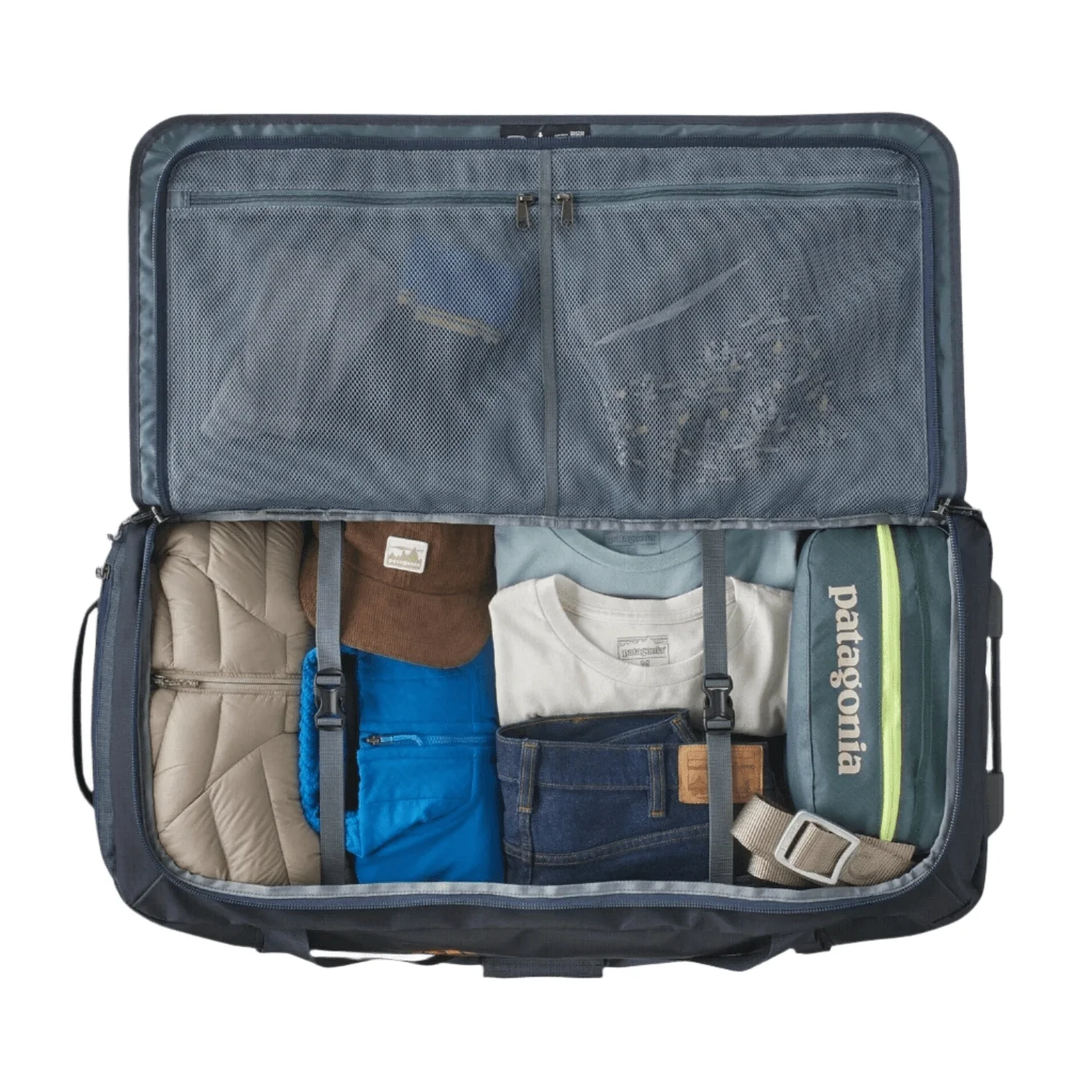 Black Hole Matte Wheeled Duffel 100L - Image 10