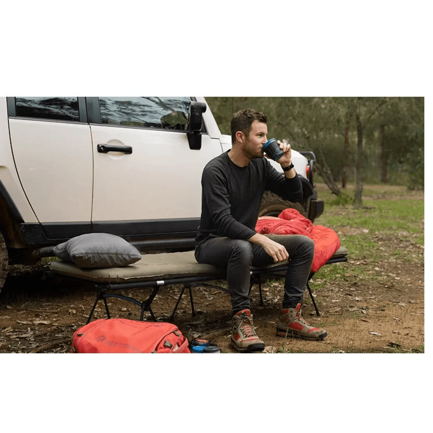 Camp Plus Self-Inflating Sleeping Mat - Rectangular Regular - Image 5