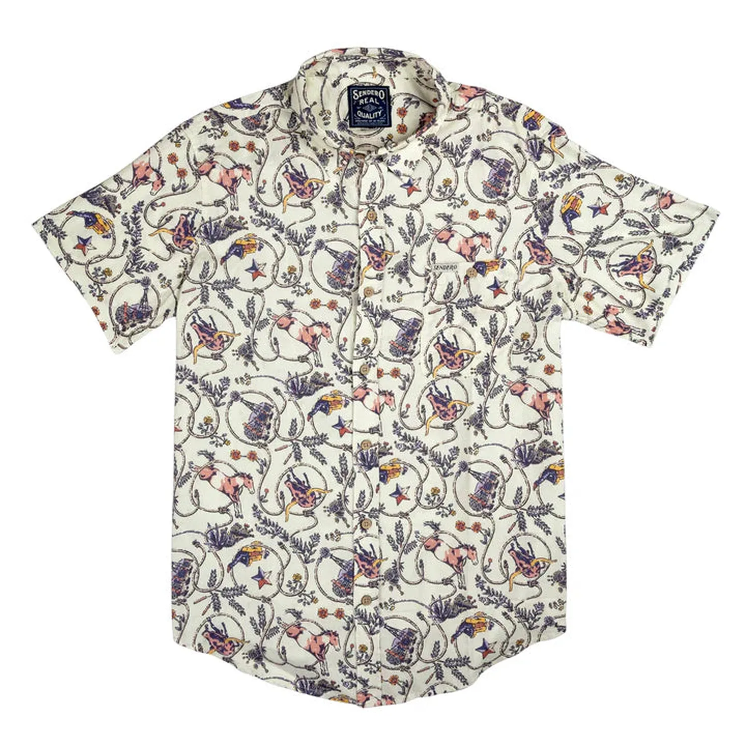 Men's City Slicker Button Up Short Sleeve - Image 2