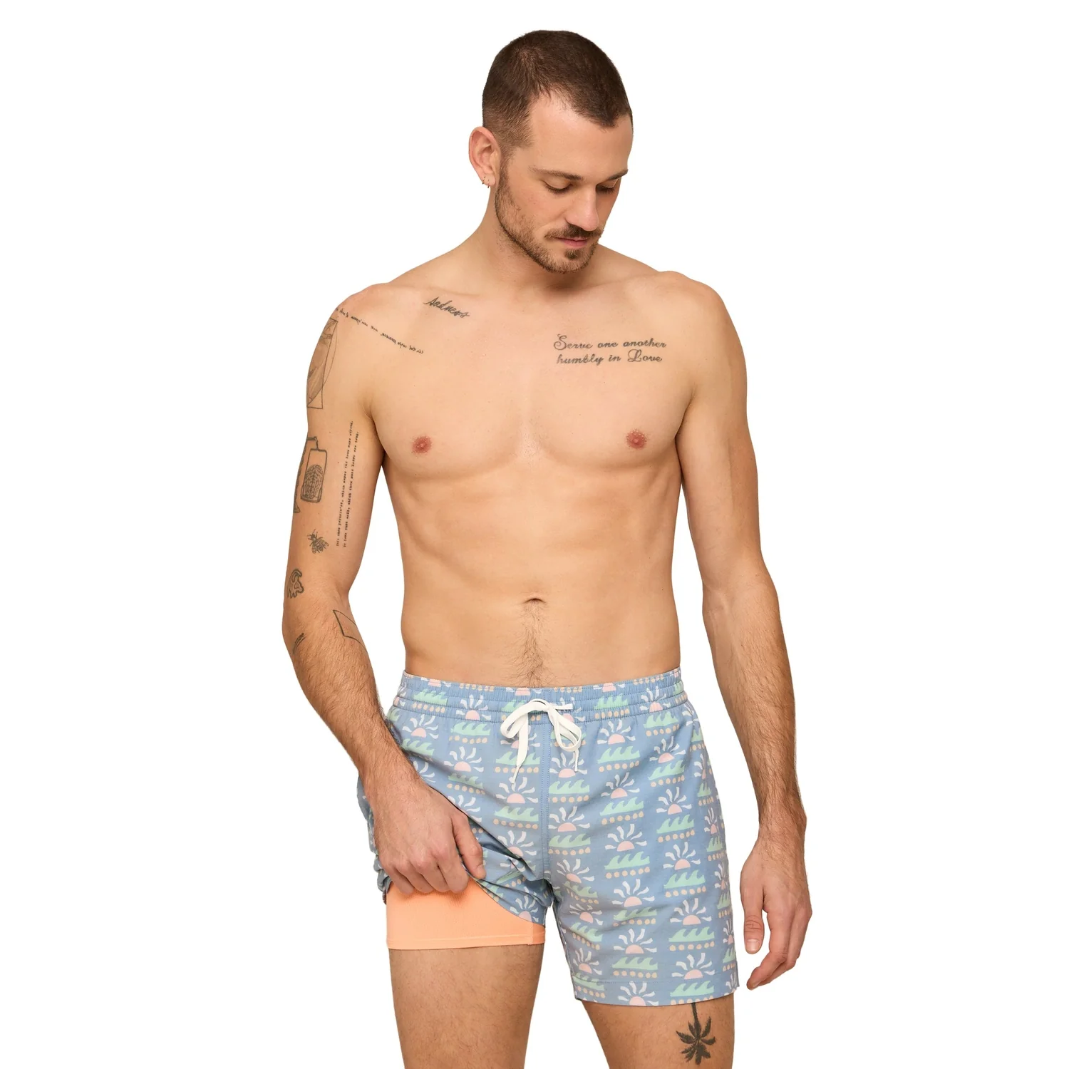 Men's Classic Lined Swim Truck 5.5" - Image 20