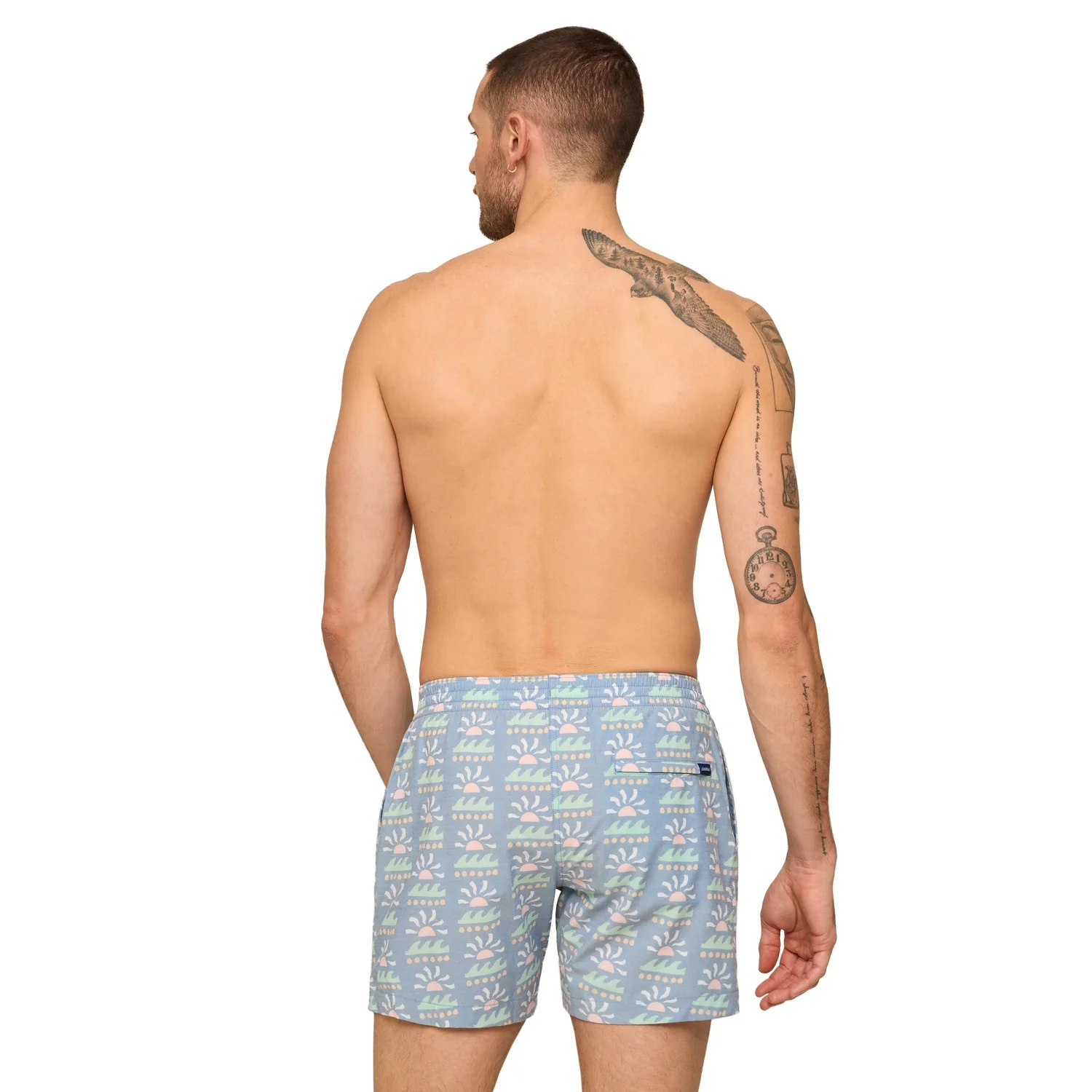 Men's Classic Lined Swim Truck 5.5" - Image 21
