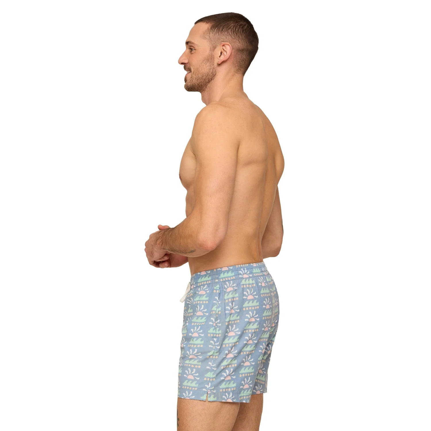Men's Classic Lined Swim Truck 5.5" - Image 22