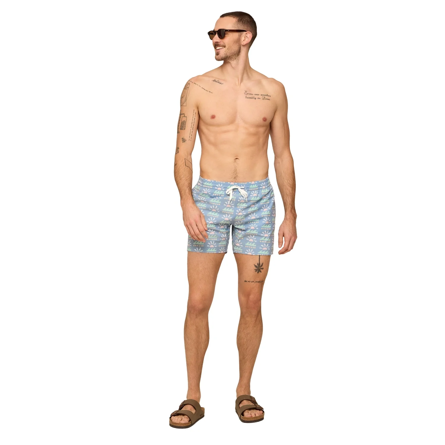 Men's Classic Lined Swim Truck 5.5" - Image 23