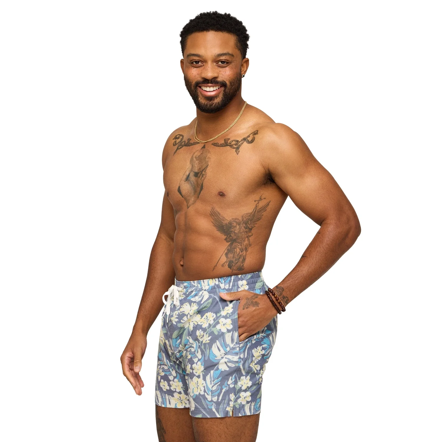 Men's Classic Lined Swim Truck 5.5" - Image 35