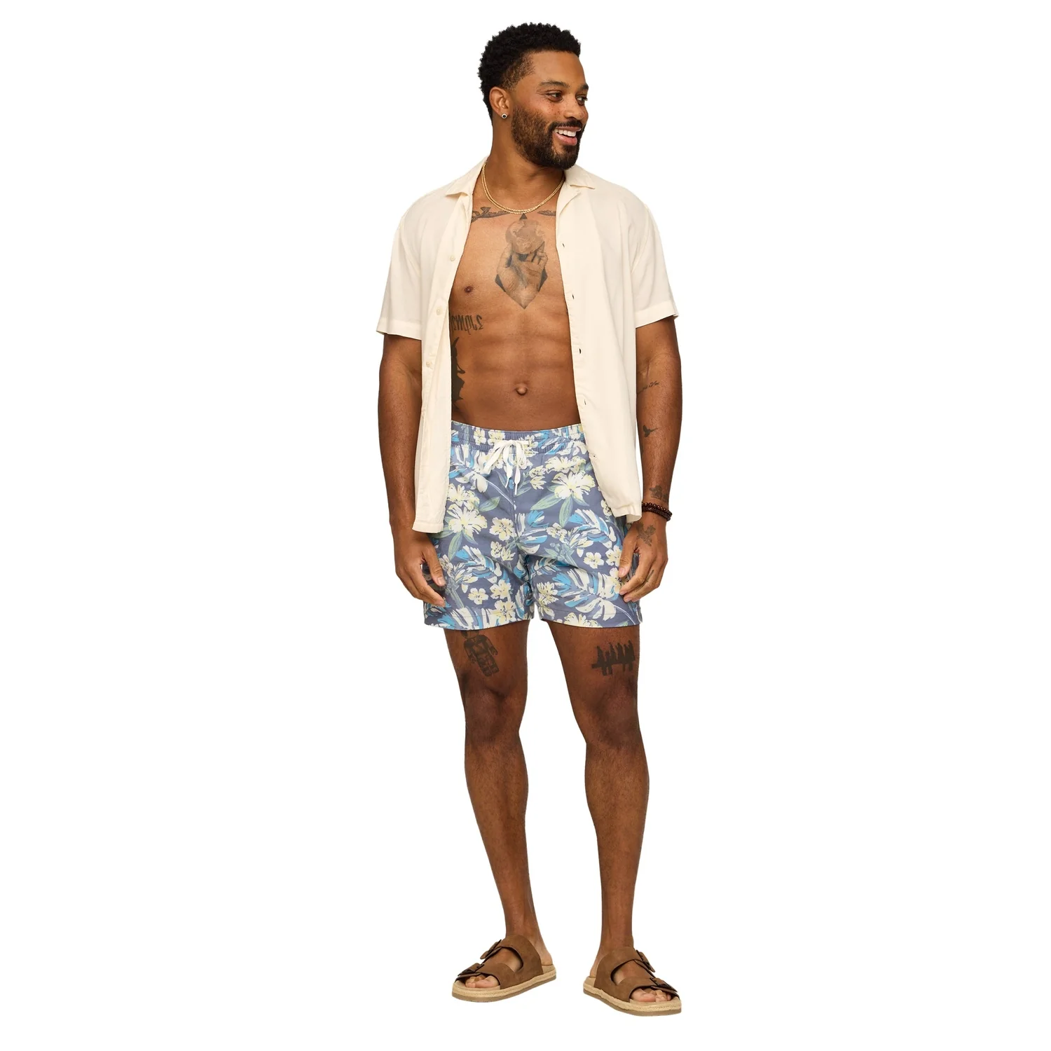 Men's Classic Lined Swim Truck 5.5" - Image 36