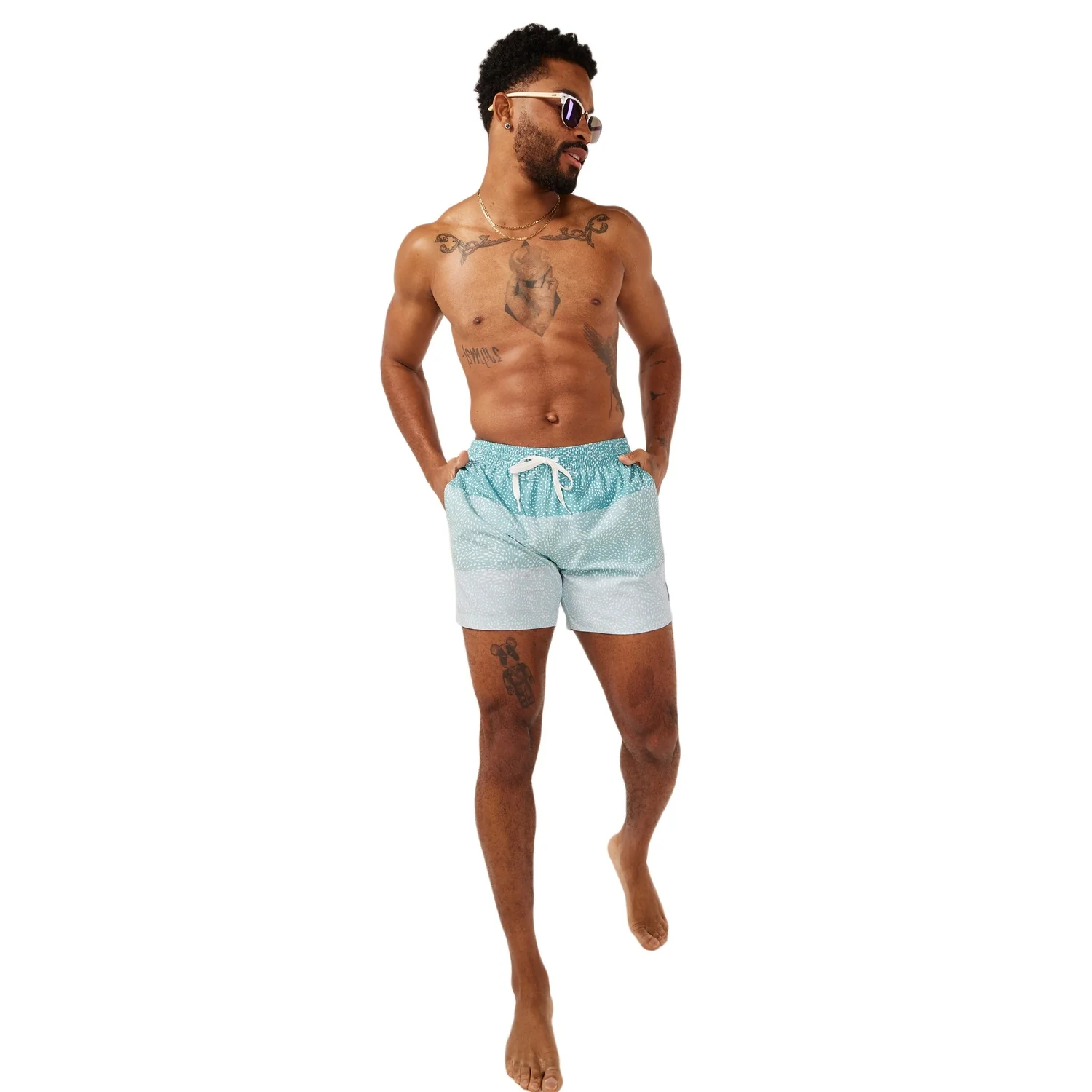 Men's Classic Lined Swim Truck 5.5" - Image 42