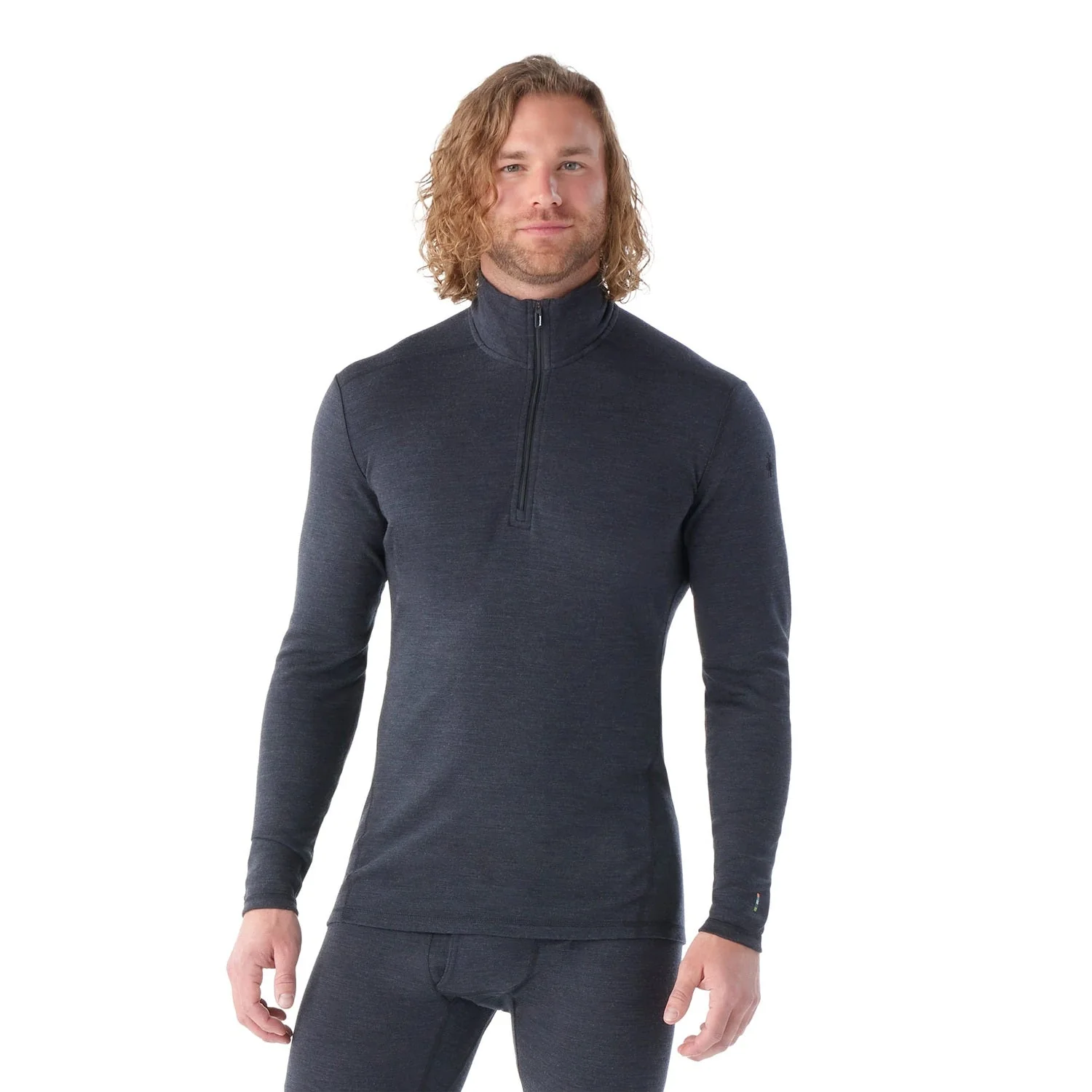 Men's Classic Thermal Merino Base Layer 1/4 Zip - Image 4