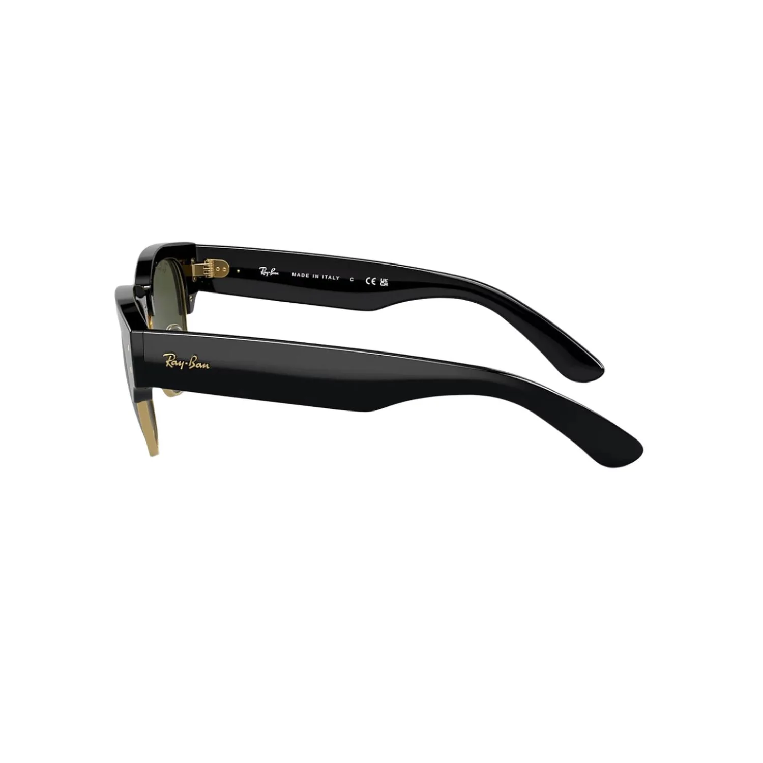Clubmaster | 901/31 Black on Gold | Green - Image 3