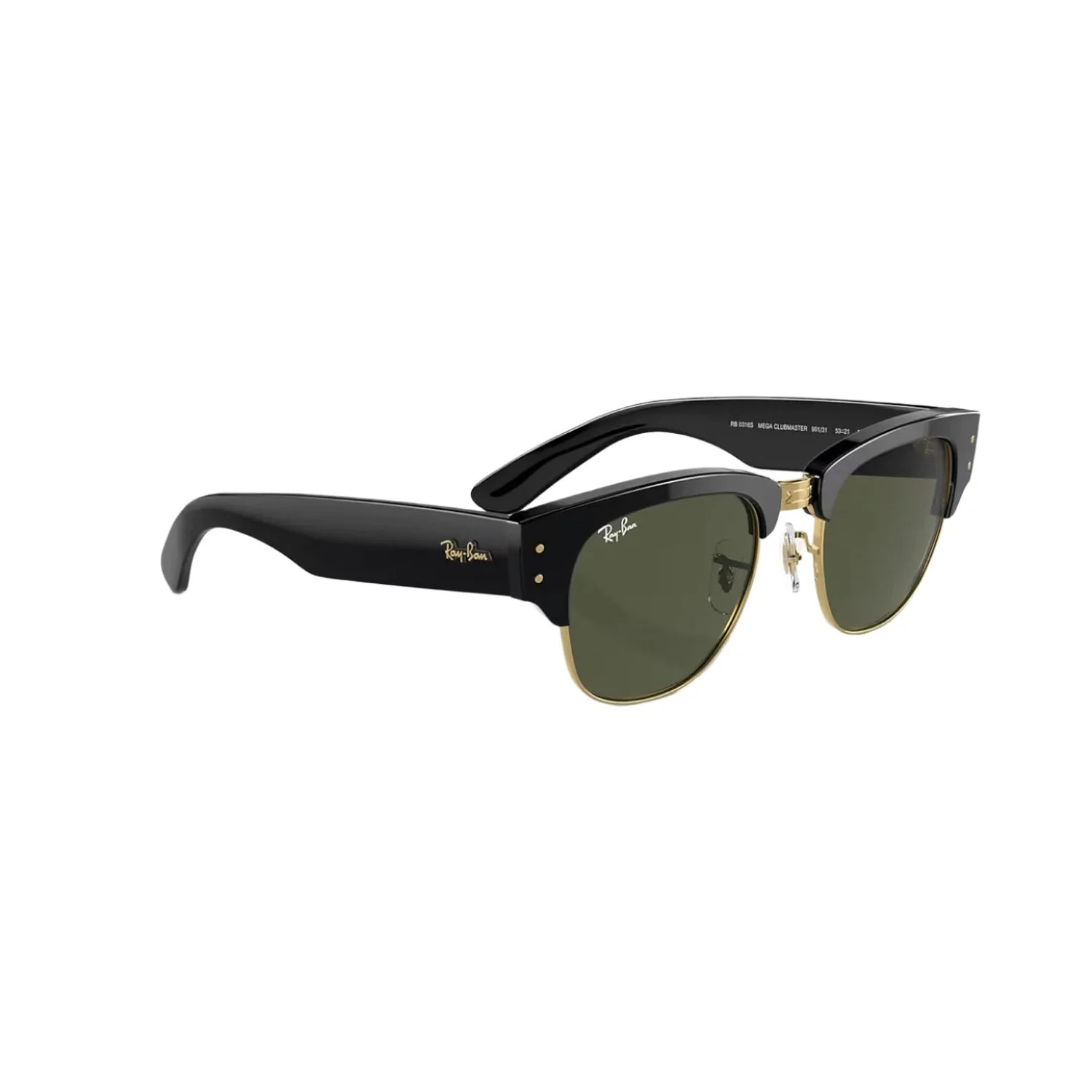 Clubmaster | 901/31 Black on Gold | Green - Image 4