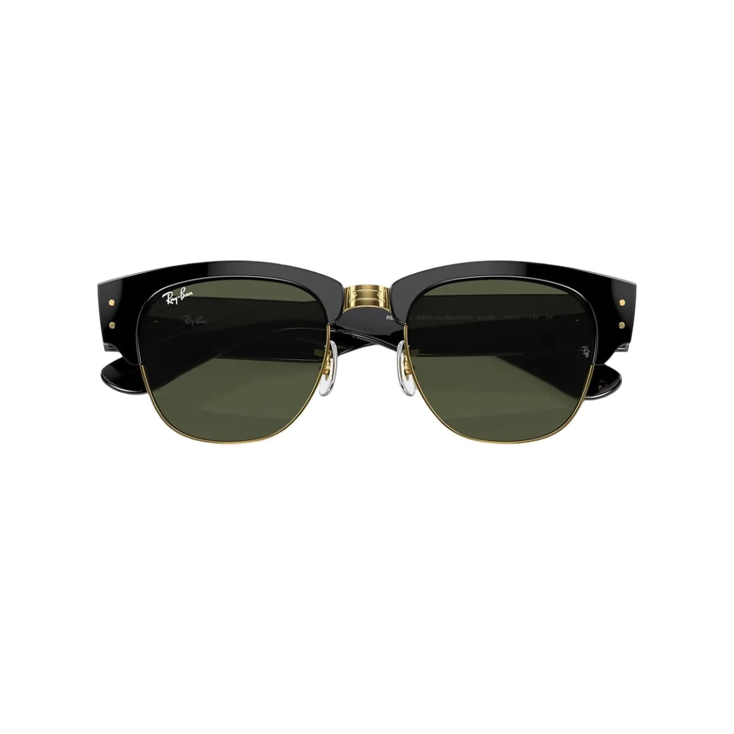 Clubmaster | 901/31 Black on Gold | Green - Image 6