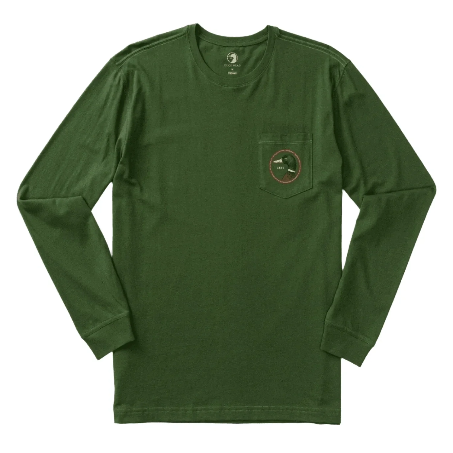 Men's Duck Head Logo Long Sleeve T-Shirt - Image 11