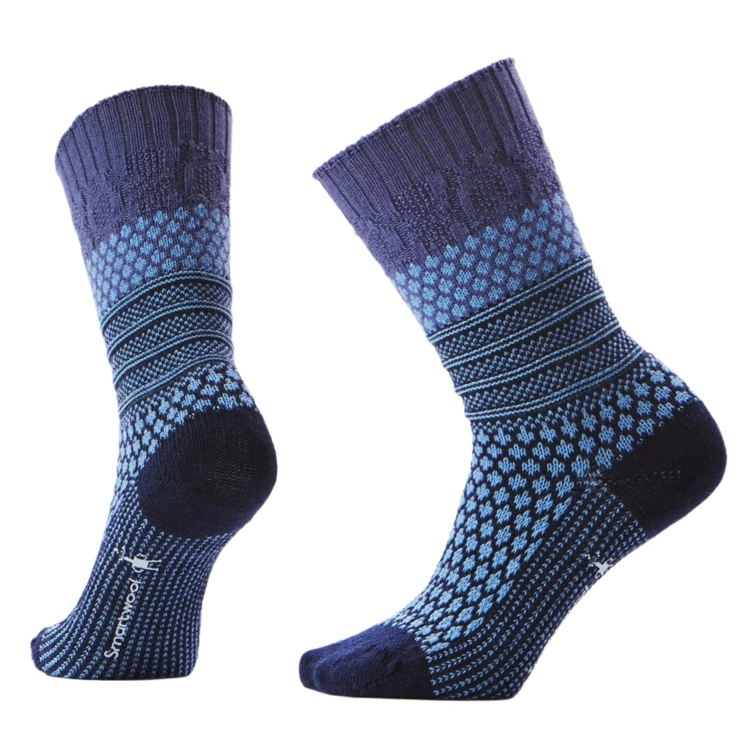 Women's Everyday Popcorn Cable Full Cushion Crew Socks - Image 2