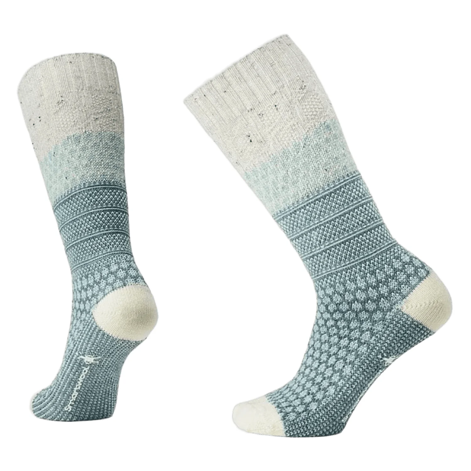 Women's Everyday Popcorn Cable Full Cushion Crew Socks - Image 6