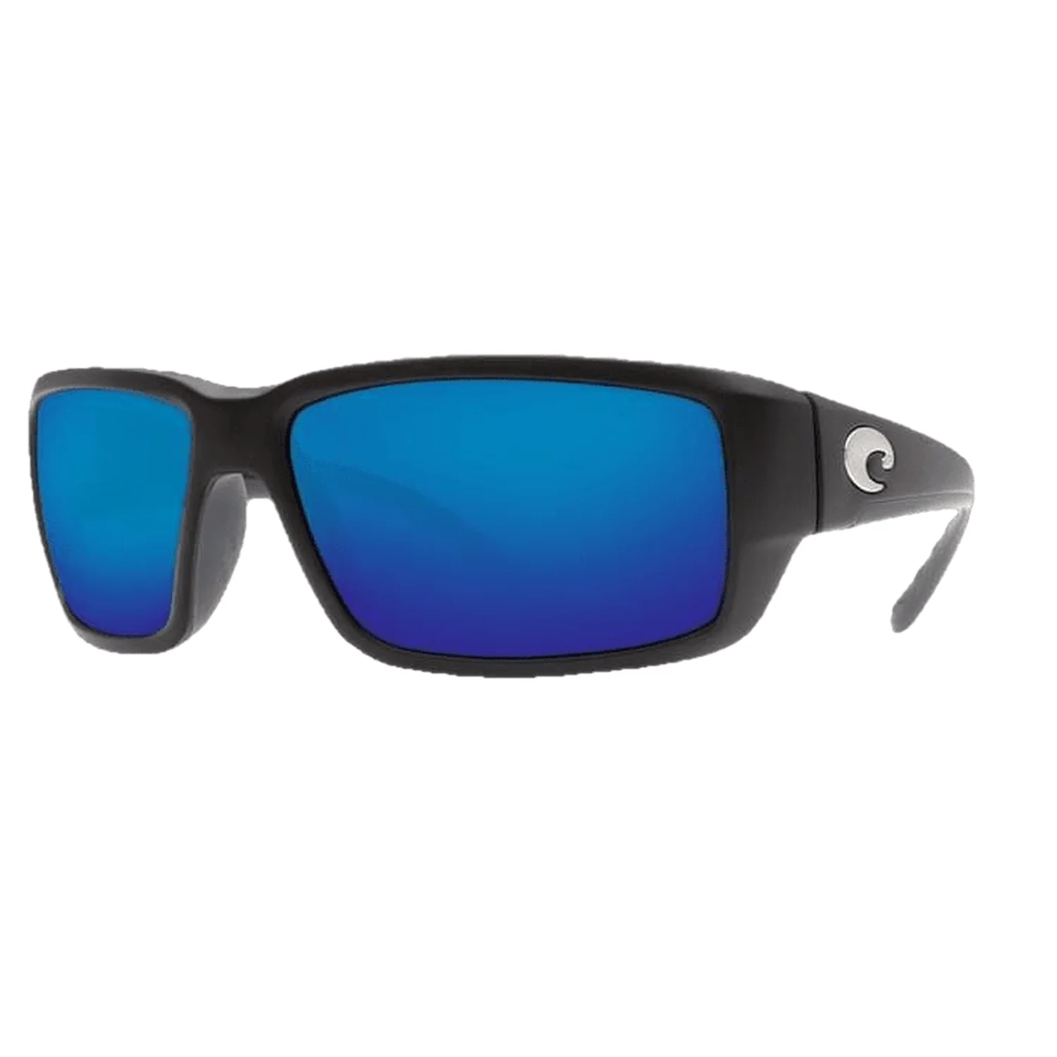 Fantail |  Matte Black | Blue Mirror 580p