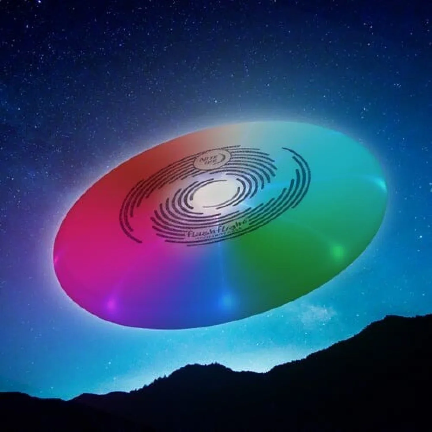 Flashflight Rechargeable Light Up Flying Disc-O Tech - Image 4