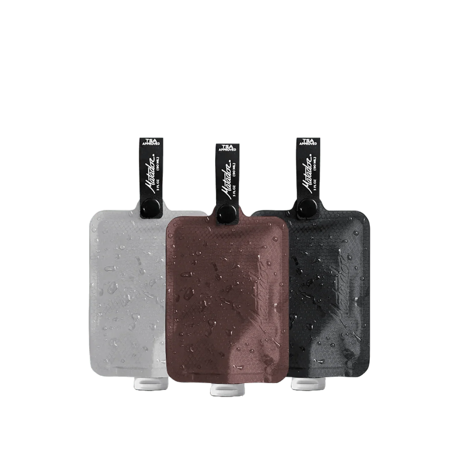 FlatPak™ Toiletry Bottle 3-Pack