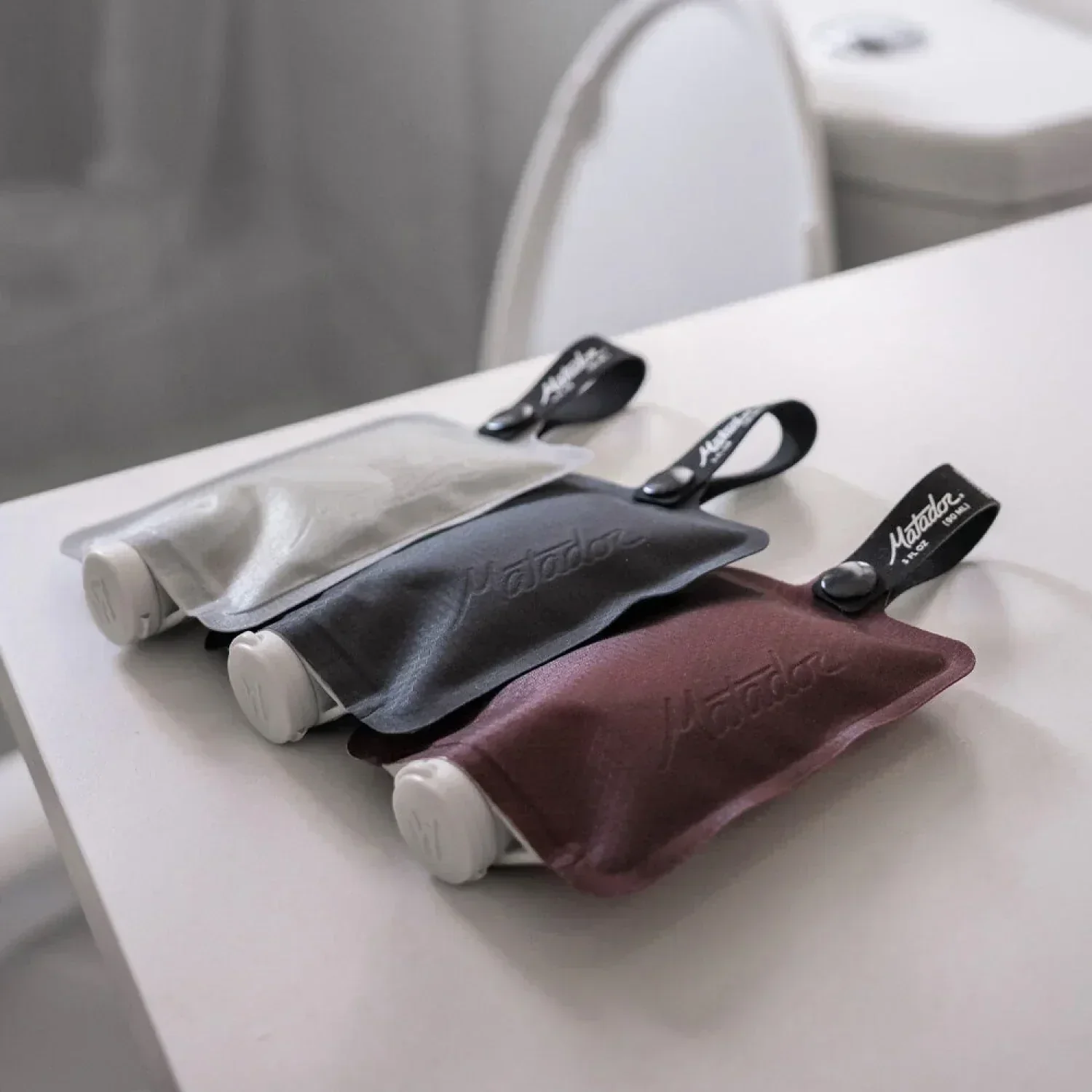 FlatPak™ Toiletry Bottle 3-Pack - Image 2