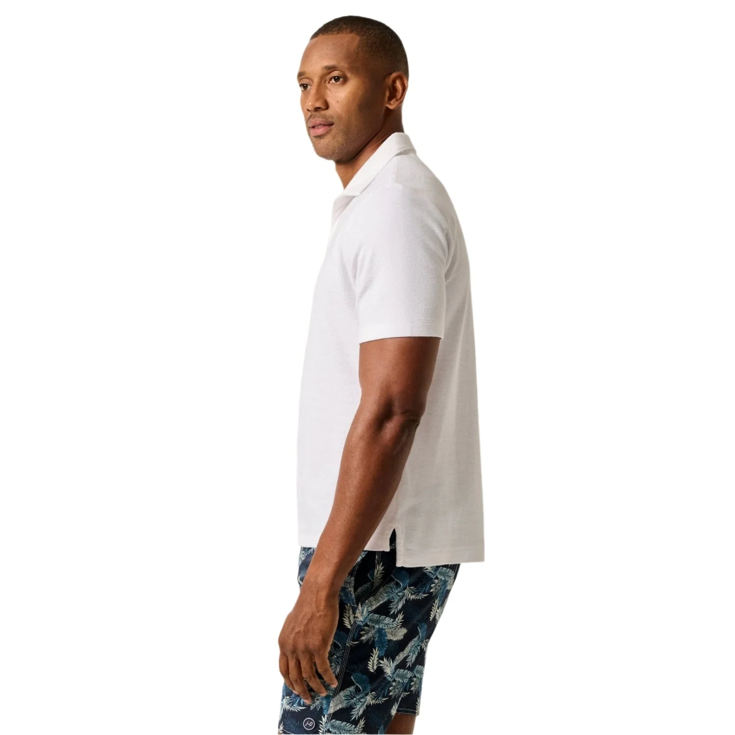 Men's Terry Johnny Collar Polo - Frankie - Image 6