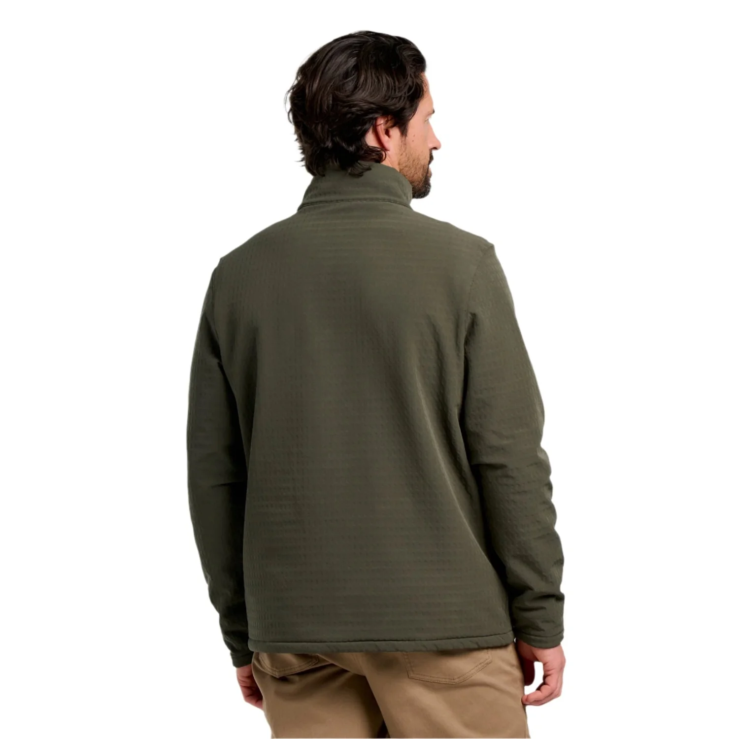 Men's Gridback Fleece Snap Pullover - Image 10