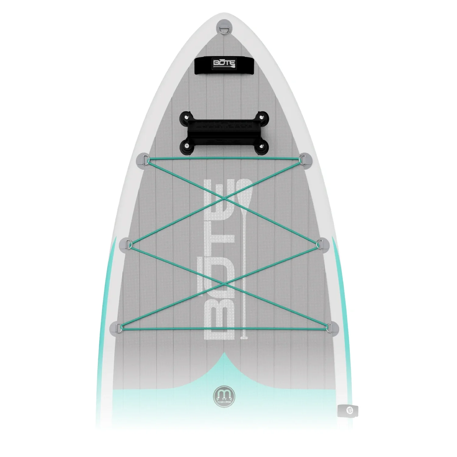 HD Aero 11′6″ Full Trax Lime Inflatable Paddle Board - Image 2