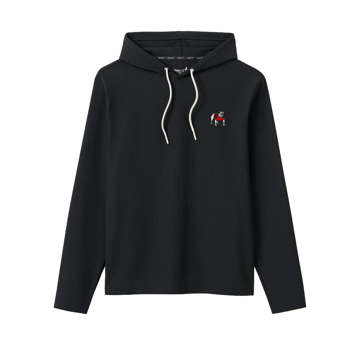 Men's Hoppin Ribbed Knit Performance Hoodie UGA - Image 2