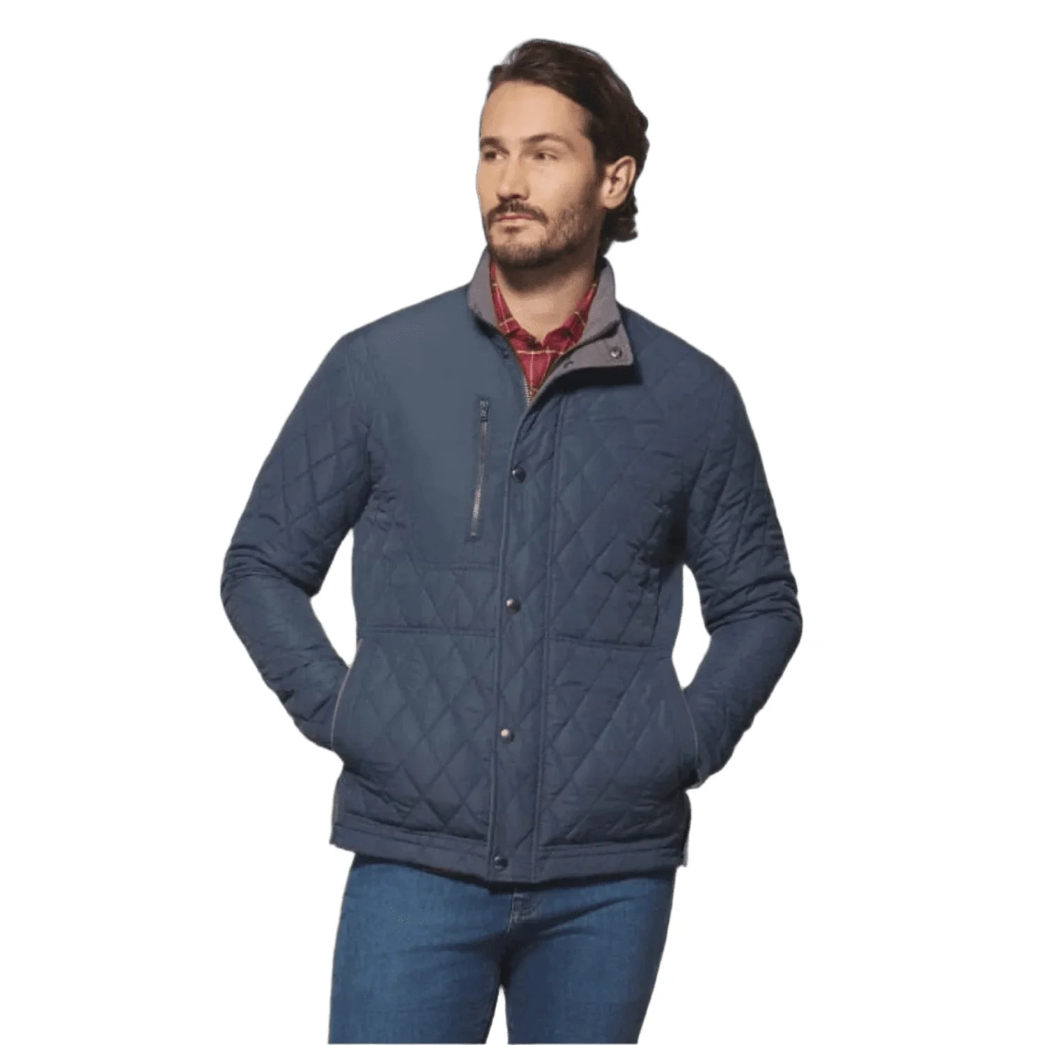 Men's Juno Quilted Snap Jacket - Image 21