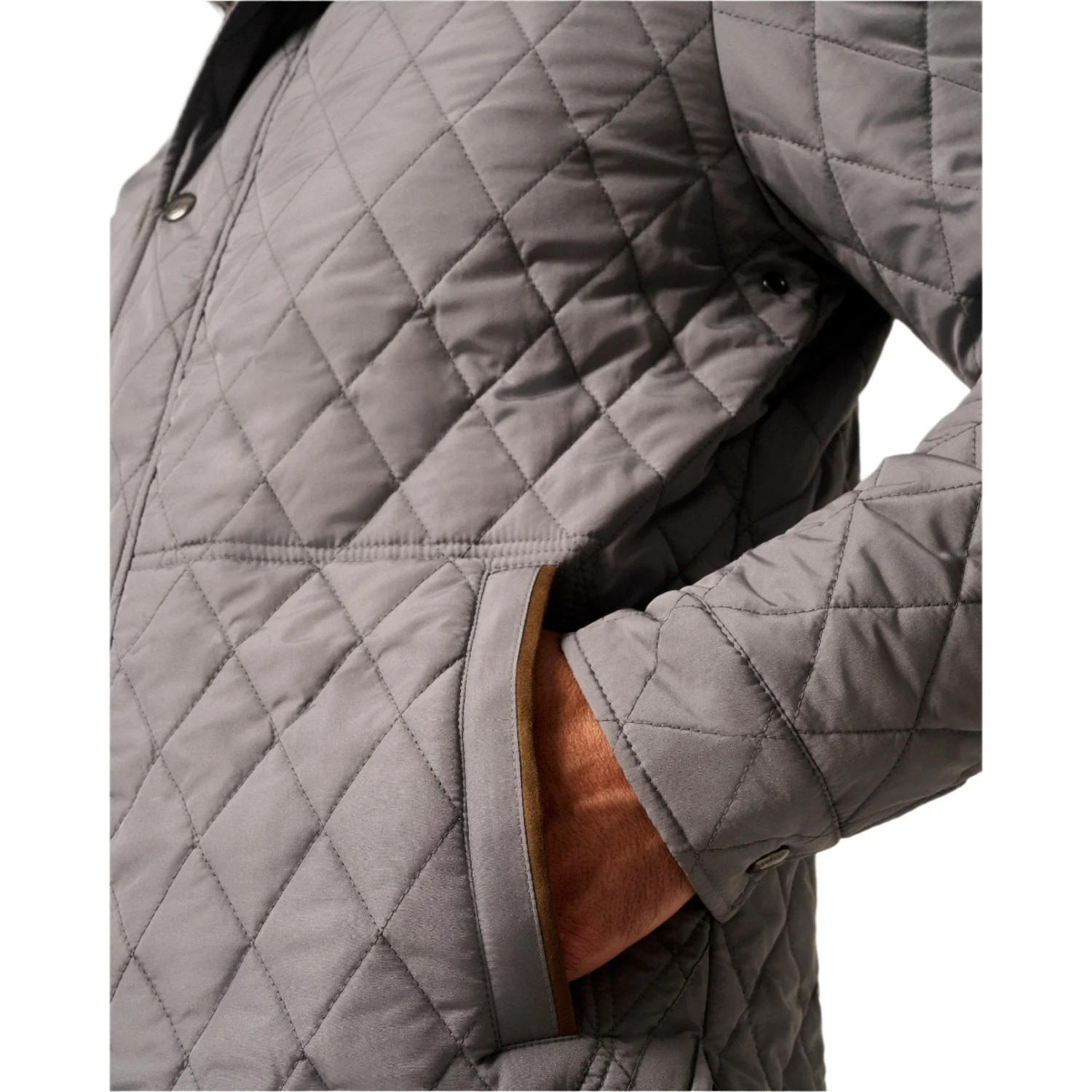 Men's Juno Quilted Snap Jacket - Image 30