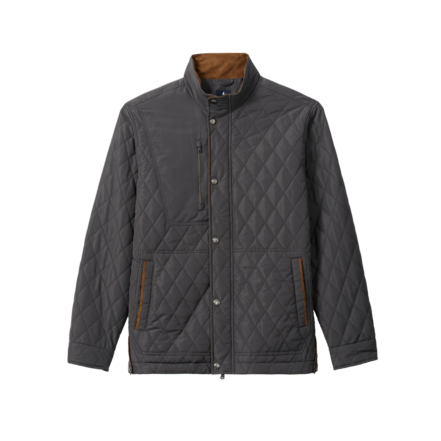 Men's Juno Quilted Snap Jacket - Image 6