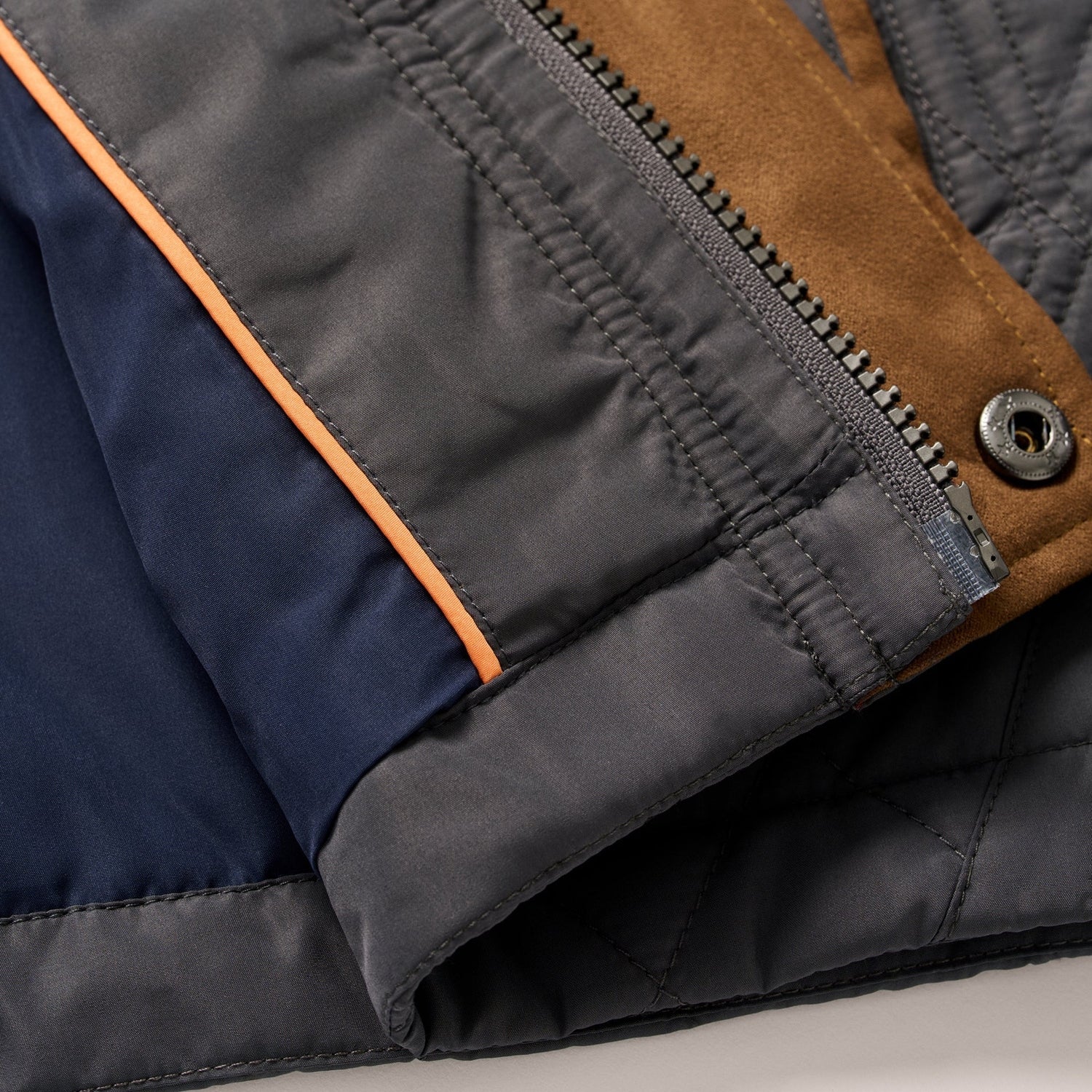 Men's Juno Quilted Snap Jacket - Image 8