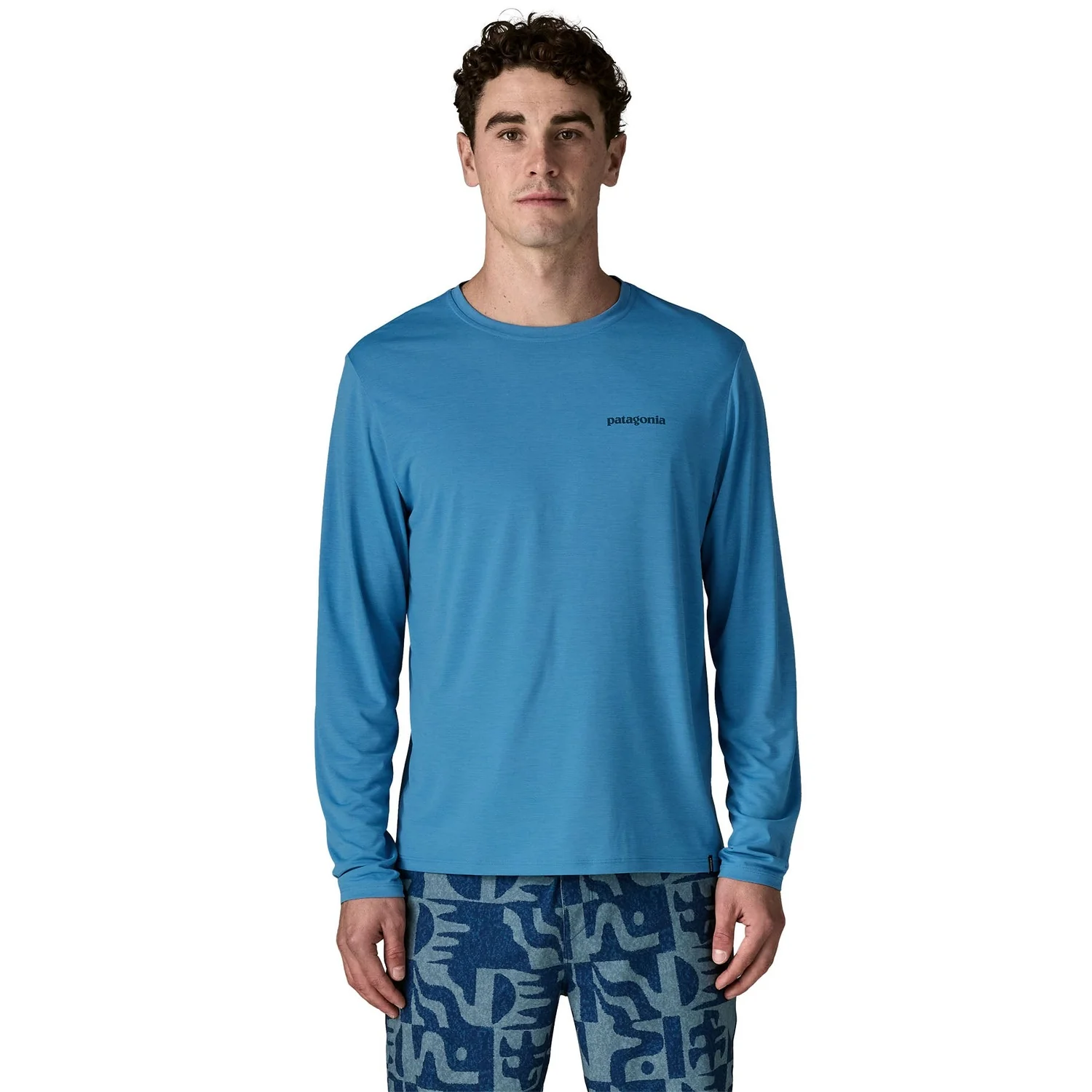 Men's Long-Sleeved Capilene® Cool Daily Shirt | Board Short Logo