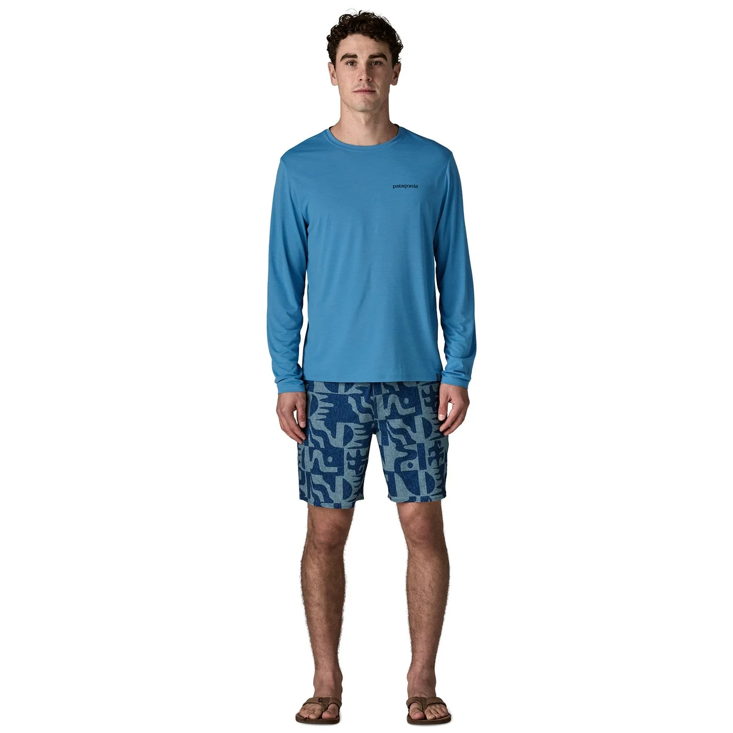 Men's Long-Sleeved Capilene® Cool Daily Shirt | Board Short Logo - Image 4