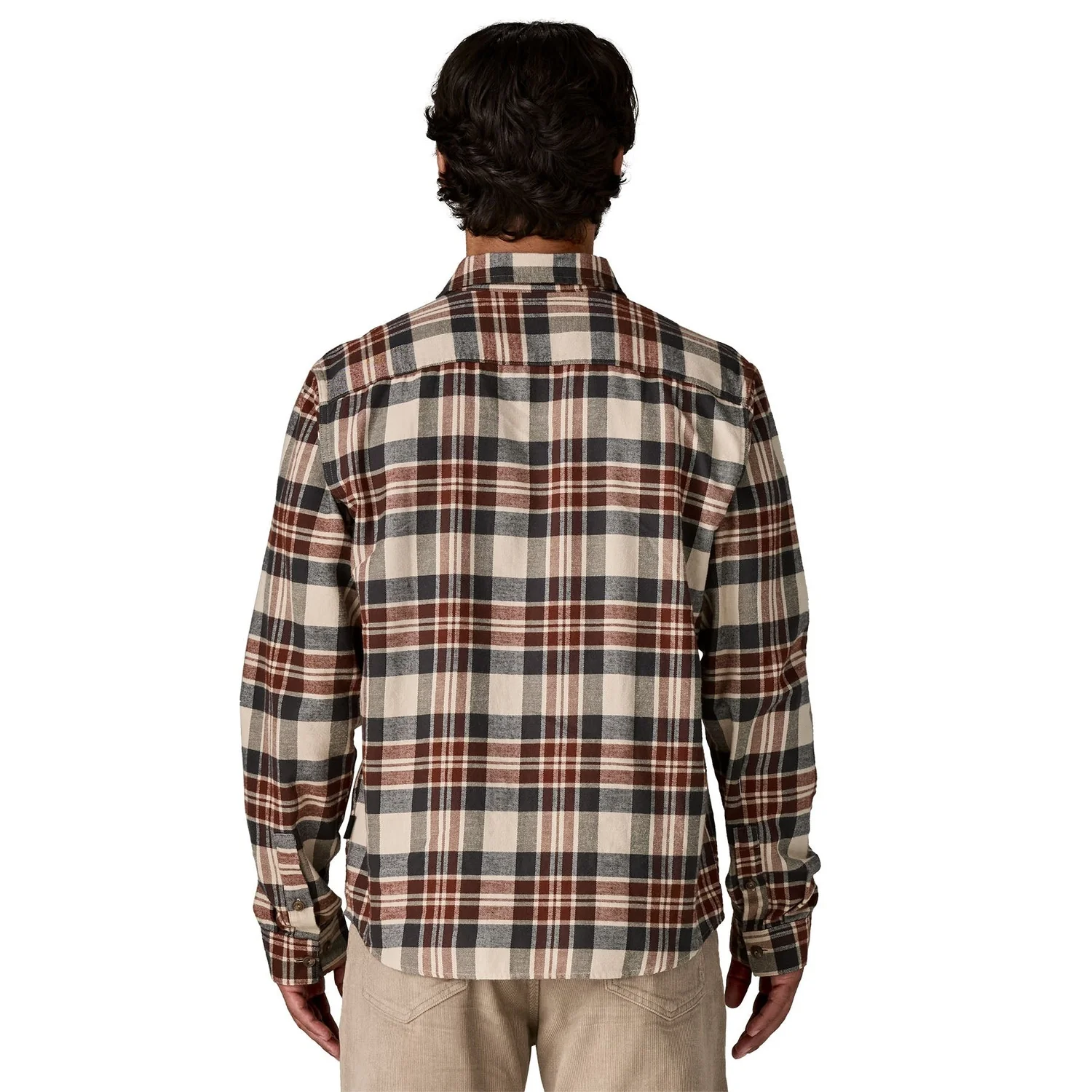 Men's Long Sleeve Lightweight Fjord Flannel Shirt - Image 6