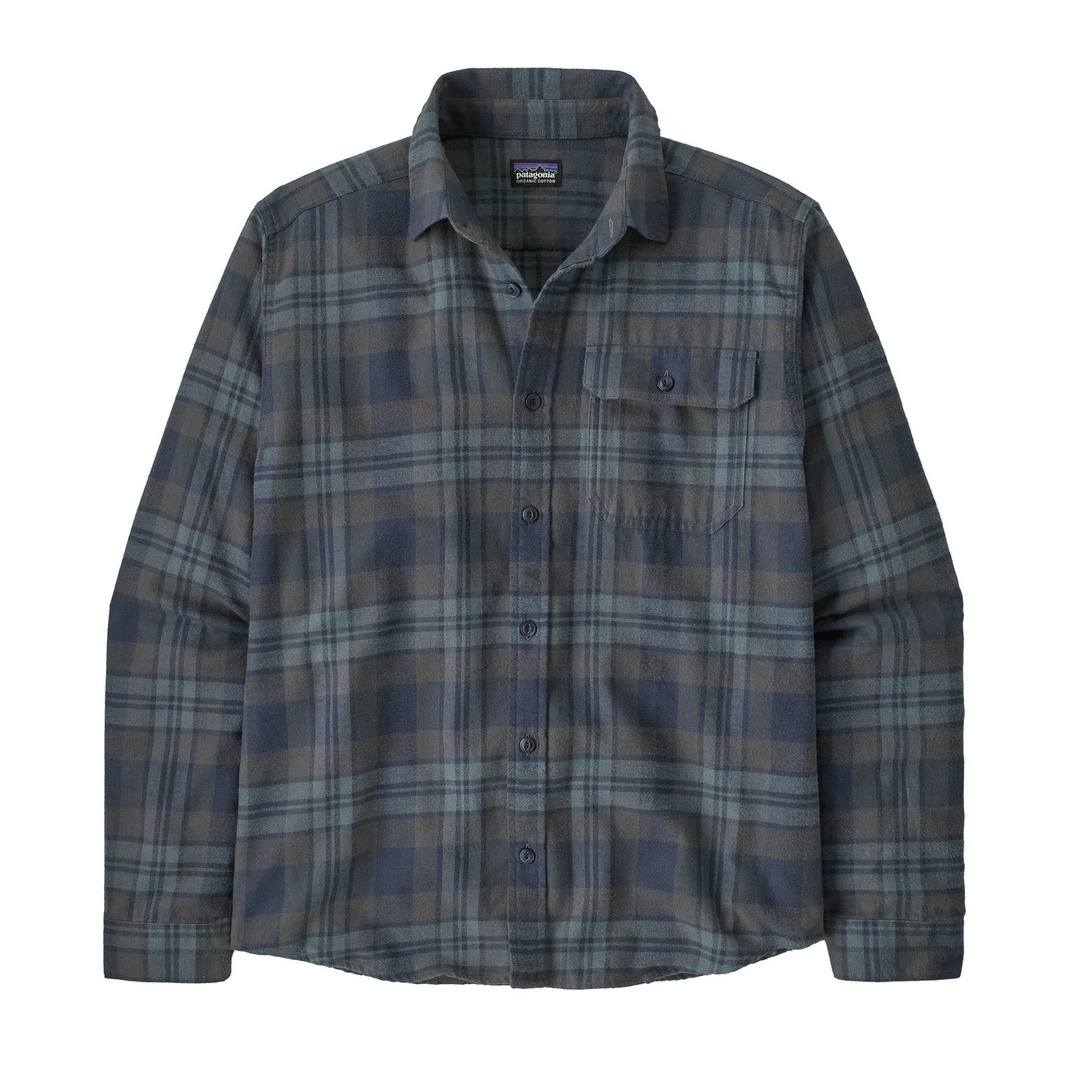 Men's Long Sleeve Lightweight Fjord Flannel Shirt - Image 7