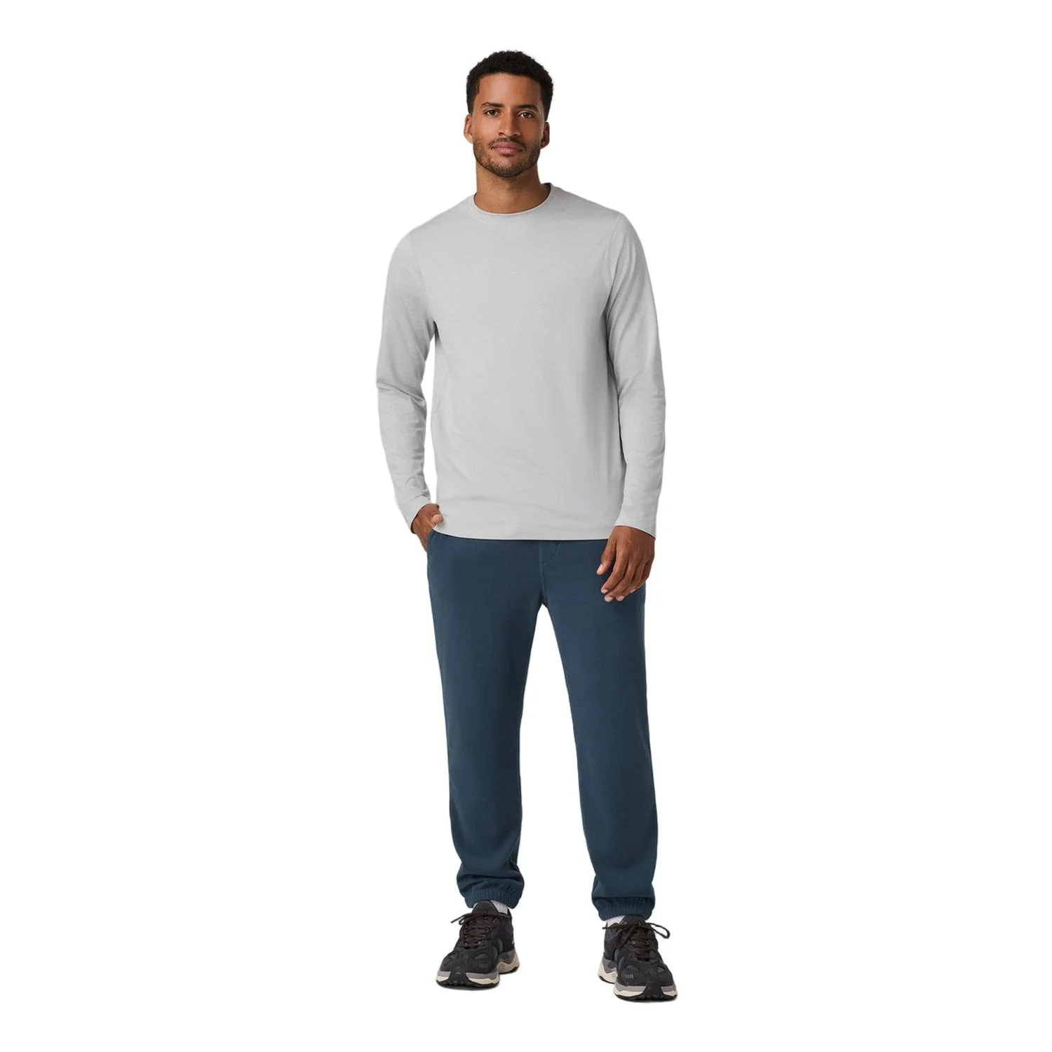 Men's Long Sleeve Ponto Performance Tee - Image 4