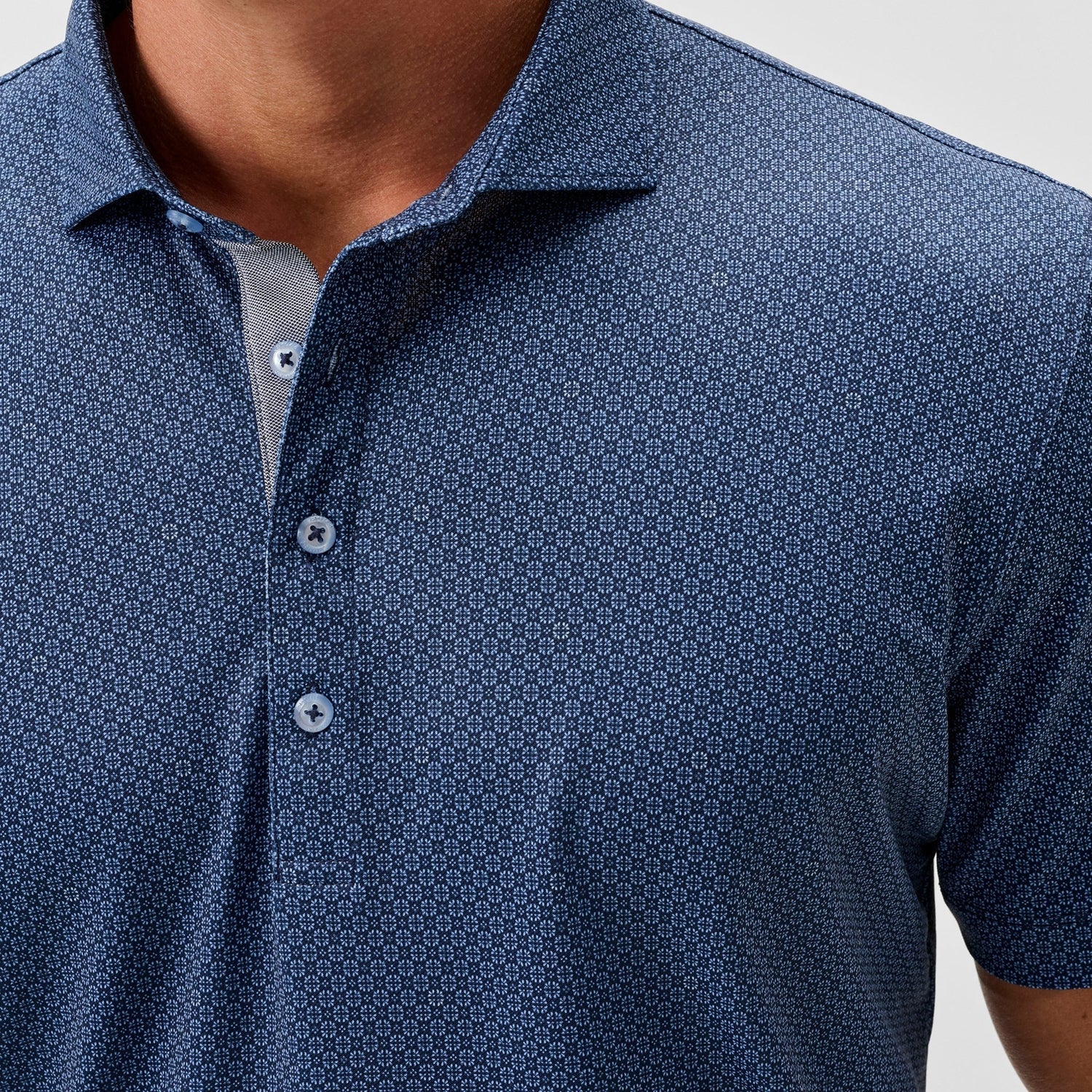 Men's Parson Performance Mesh Polo - Image 3