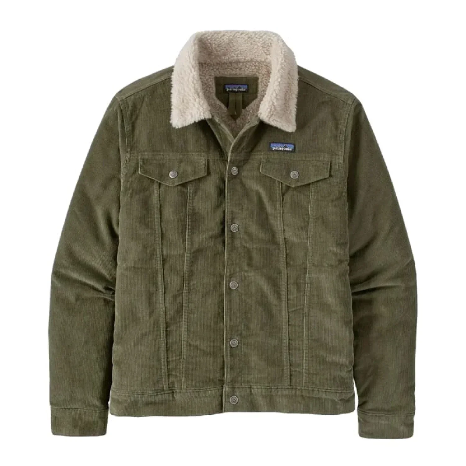 Men's Pile Lined Trucker Jacket - Image 2