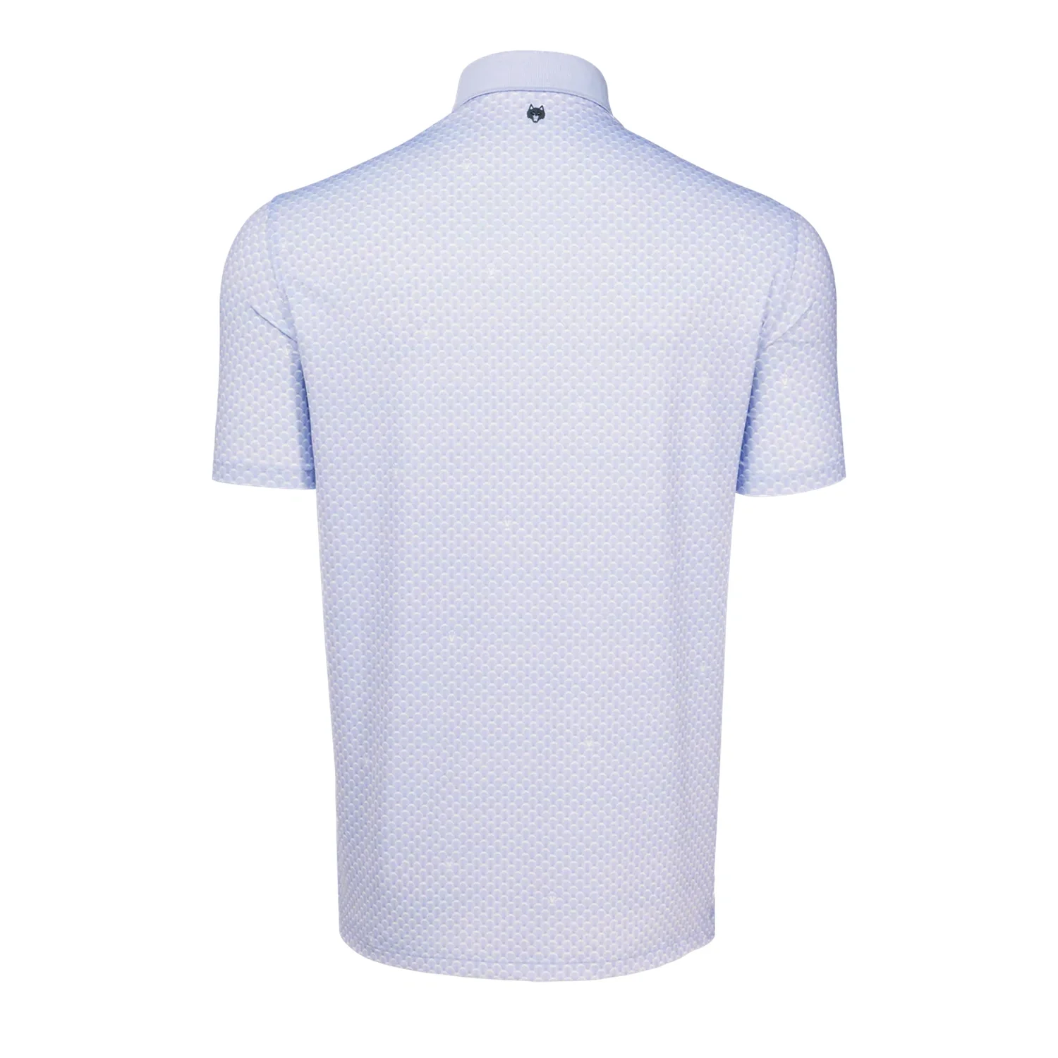 Men's Ponderous Wolf Short Sleeve Polo - Image 3