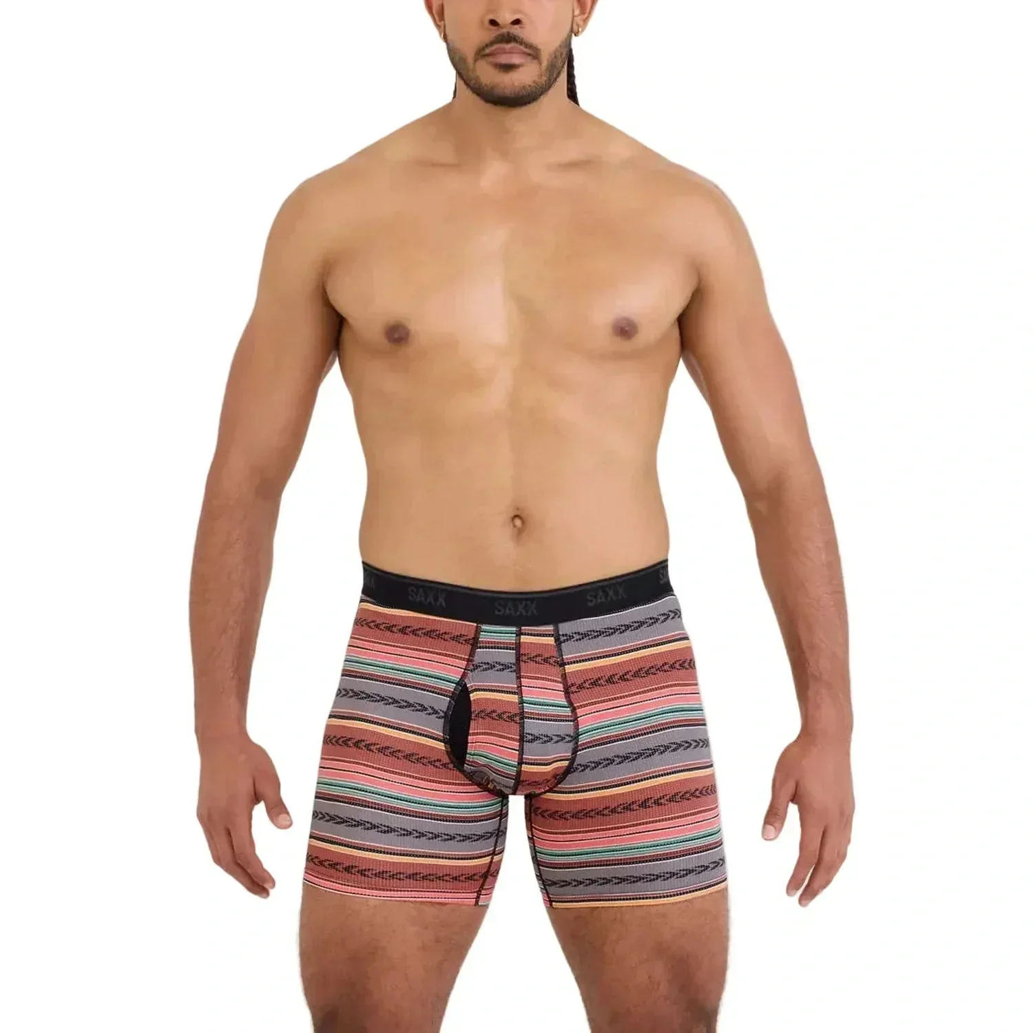 Men's Quest Quick-Dry Mesh Performance Boxer Brief 6" - Image 5