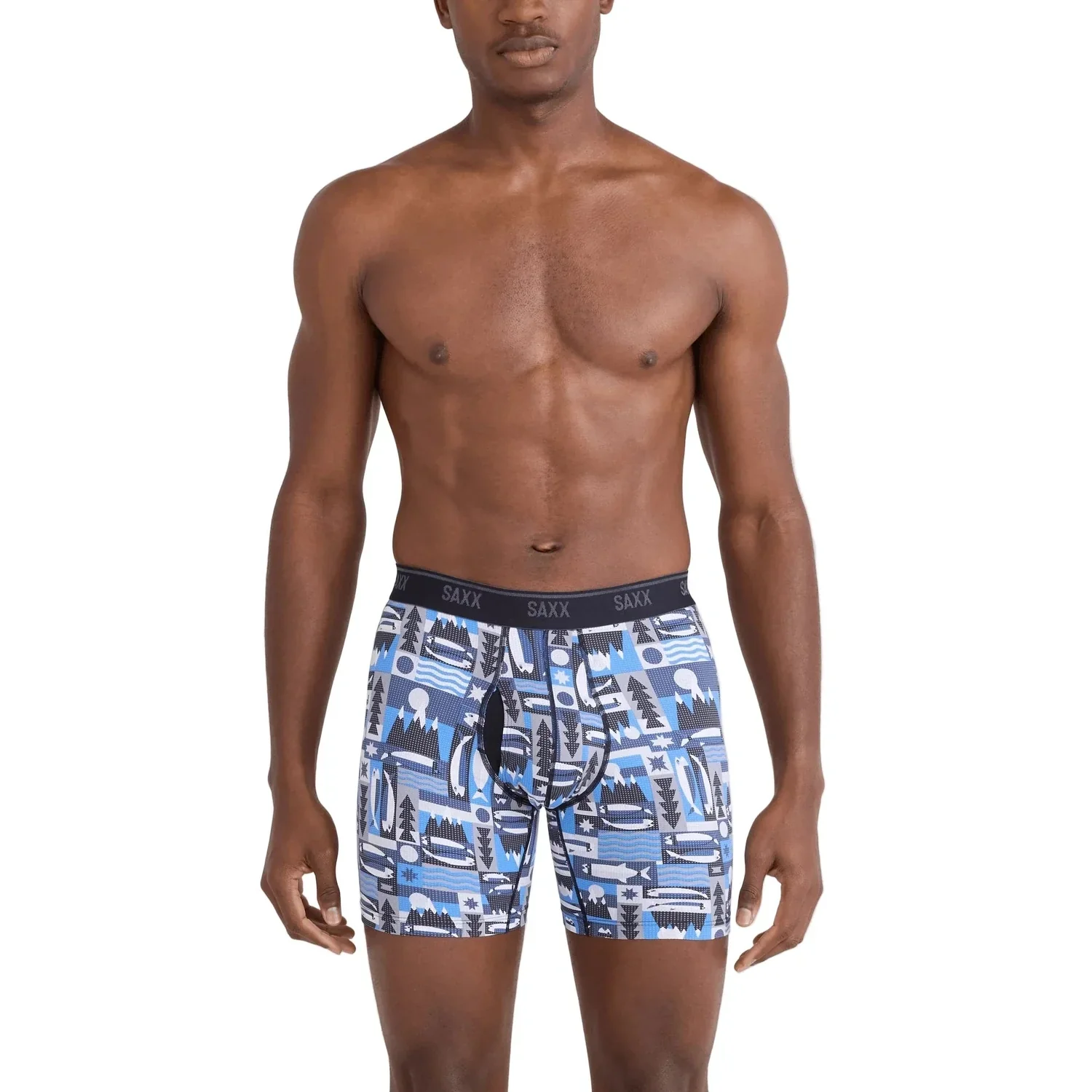 Men's Quest Quick-Dry Mesh Boxer Brief Fly - Image 2