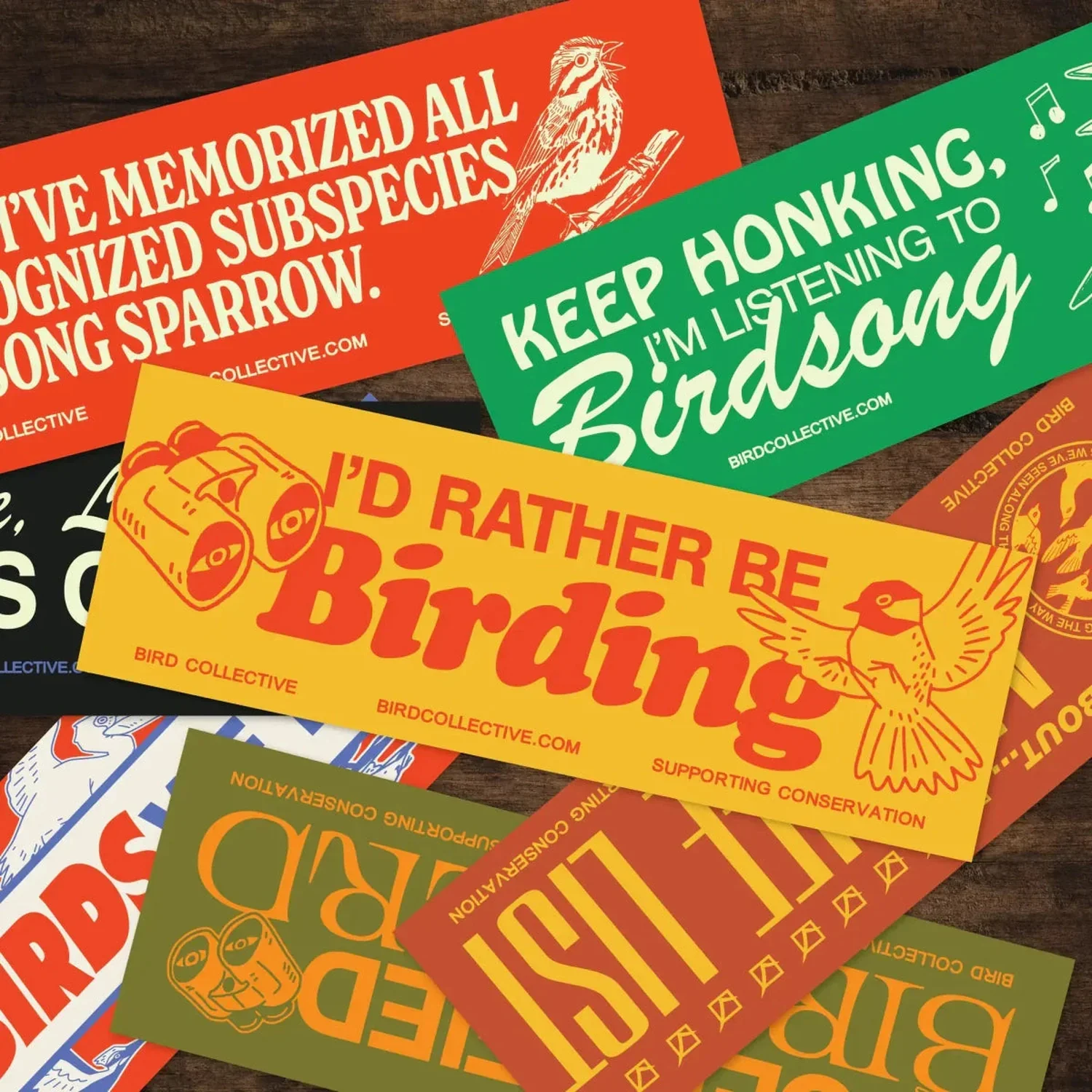 Rather Be Birding Sticker - Image 2