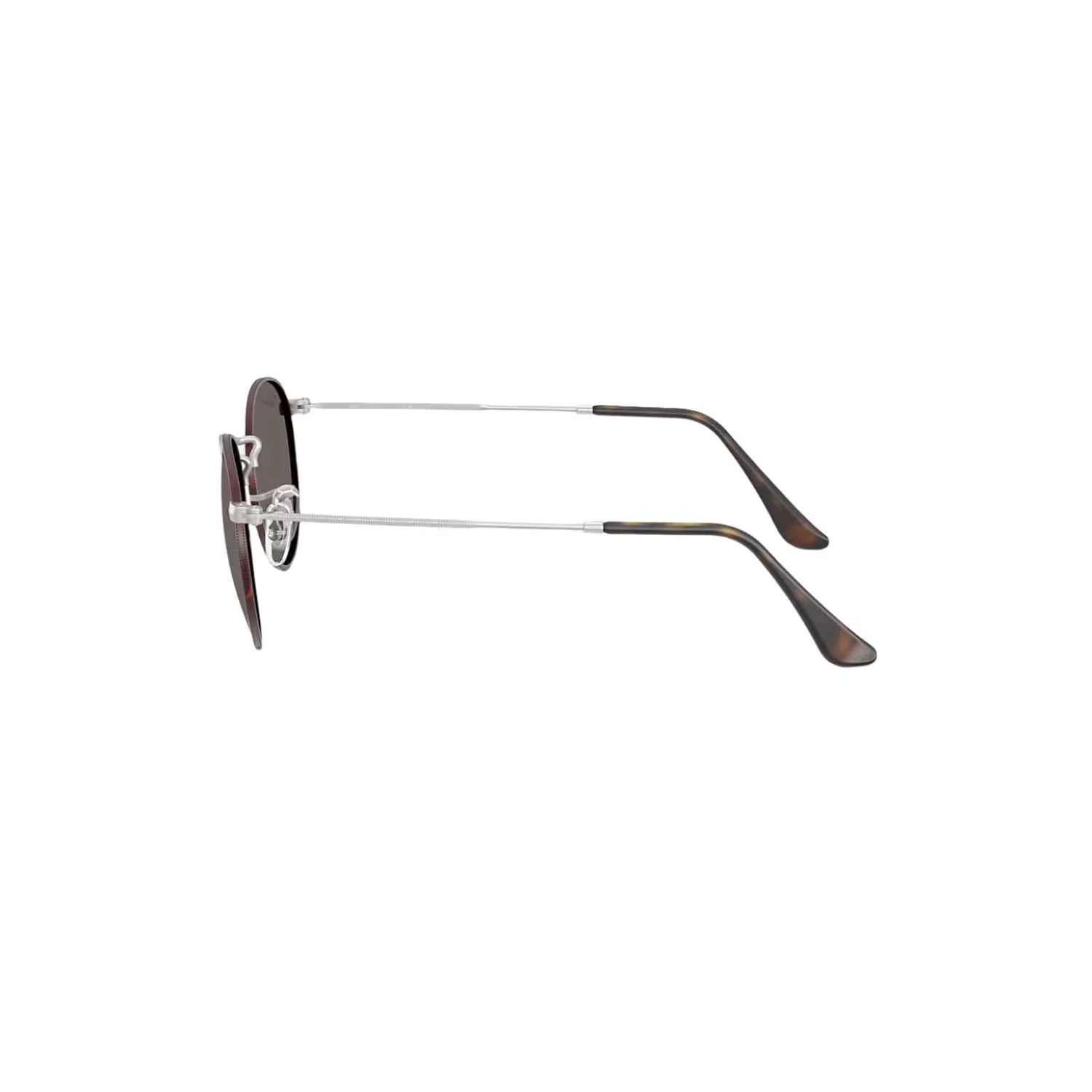 Round Metal | Matte Havana on Matte Silver | Dark Grey - Image 5
